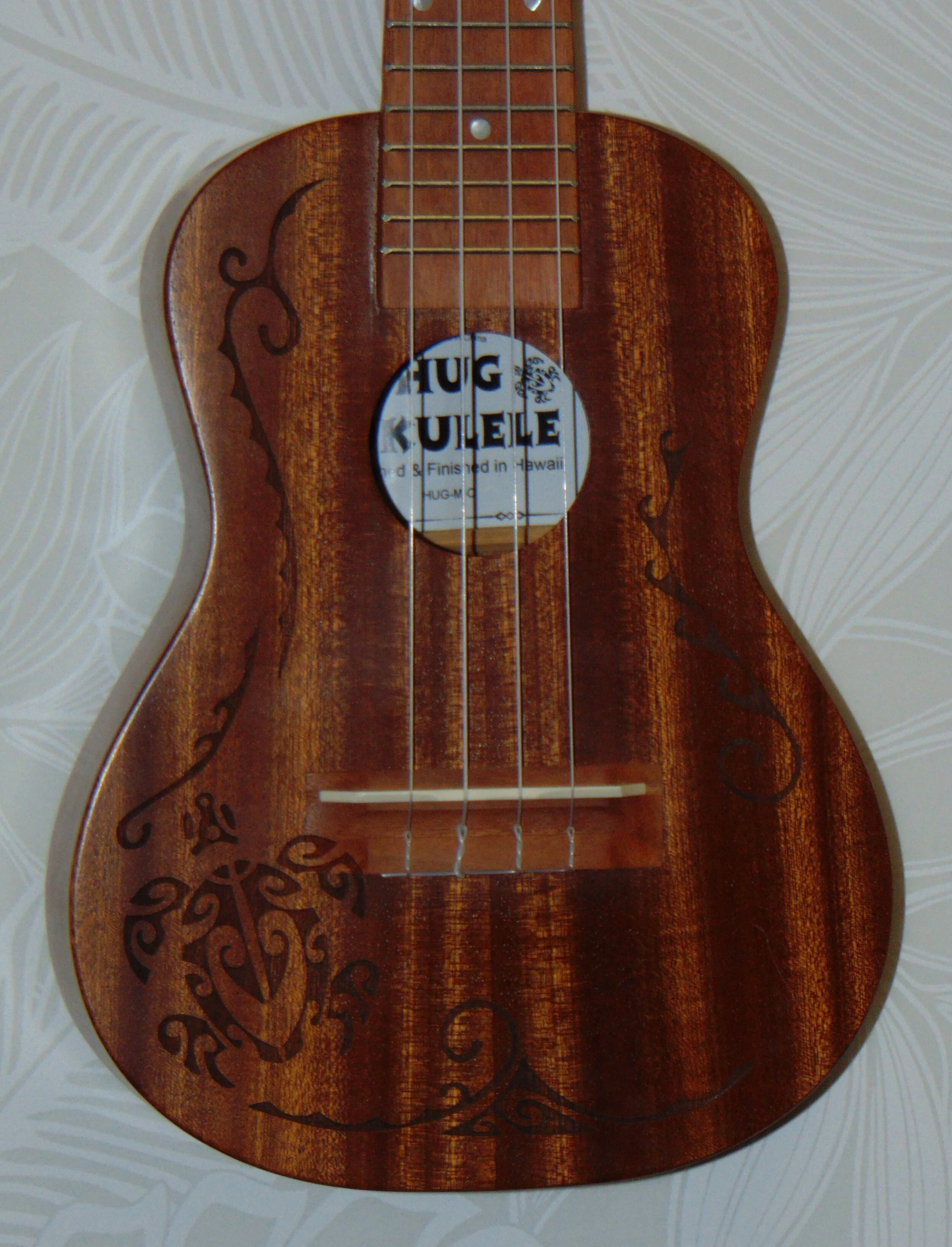 Closeup of Honu Hawaiian Aumakua Design