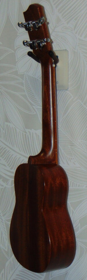 Solid Mahogany wood super soprano size ukulele by HUG Ukulele from Hawaiian Ukulele and Guitar — Hawaiian and Guitar