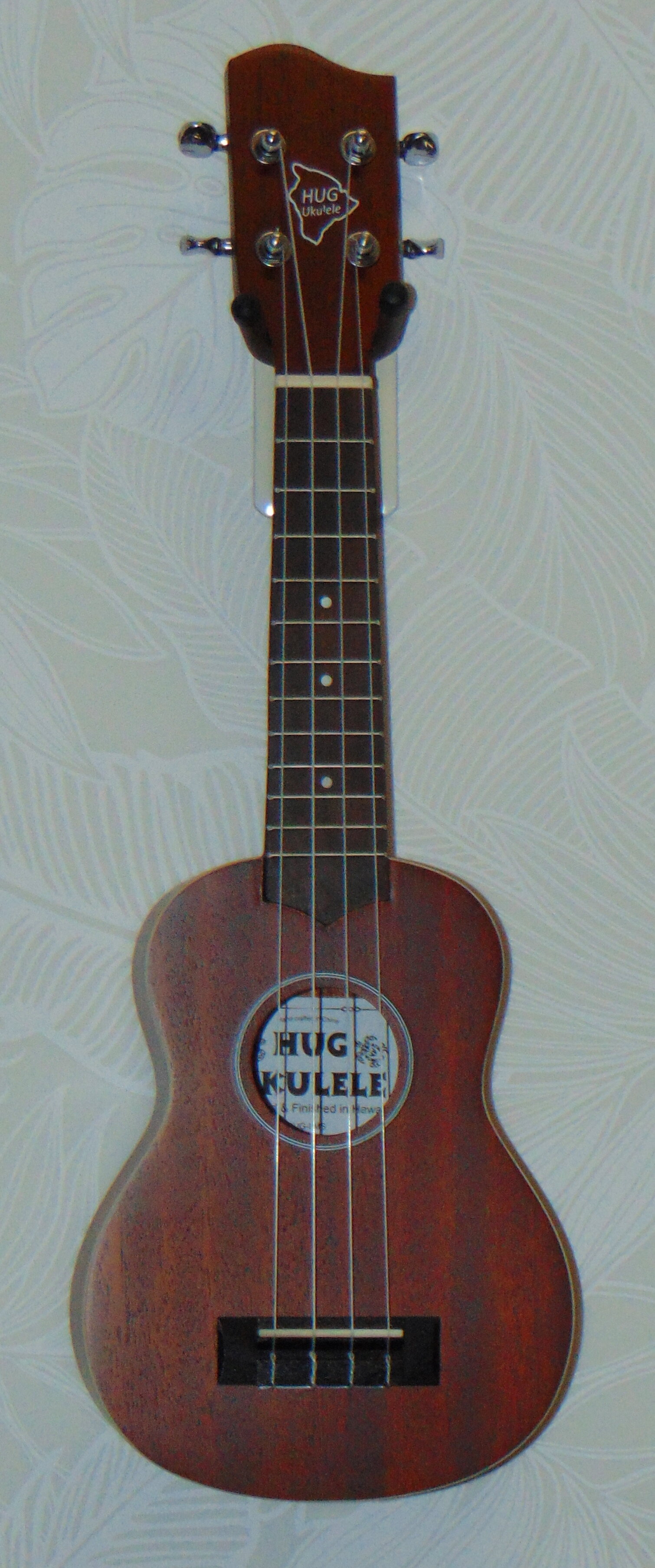 HUG Mahogany Series Soprano Ukulele Front View