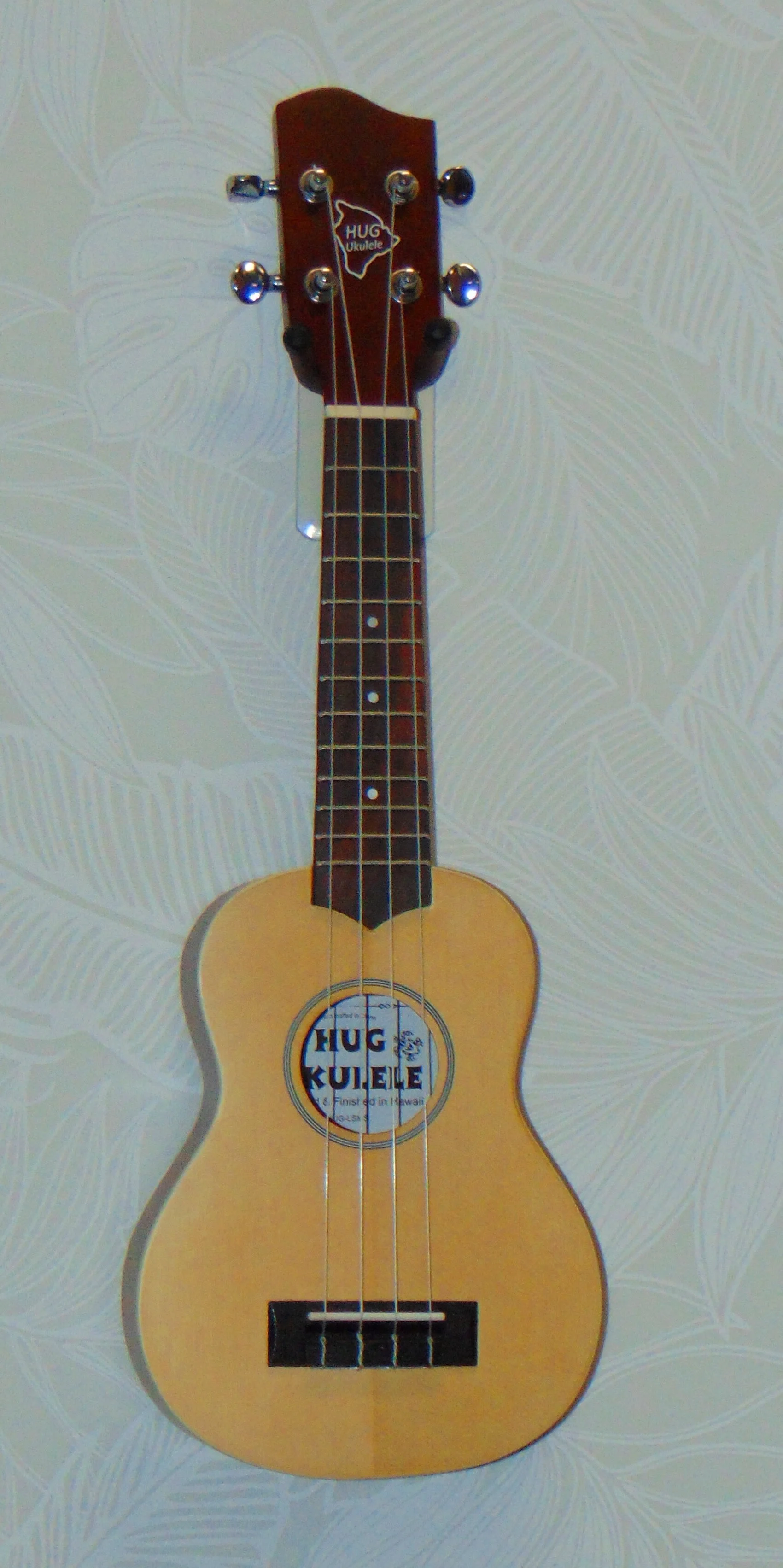 HUG Spruce Top Series Soprano Ukulele Front View