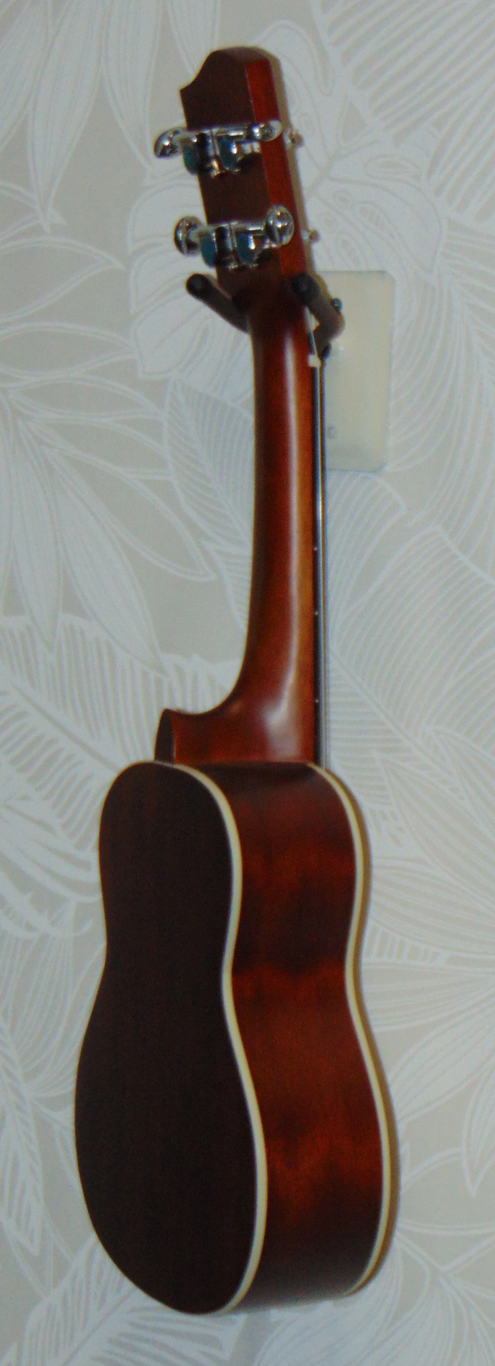 HUG Spruce Top Series Soprano Ukulele Side View