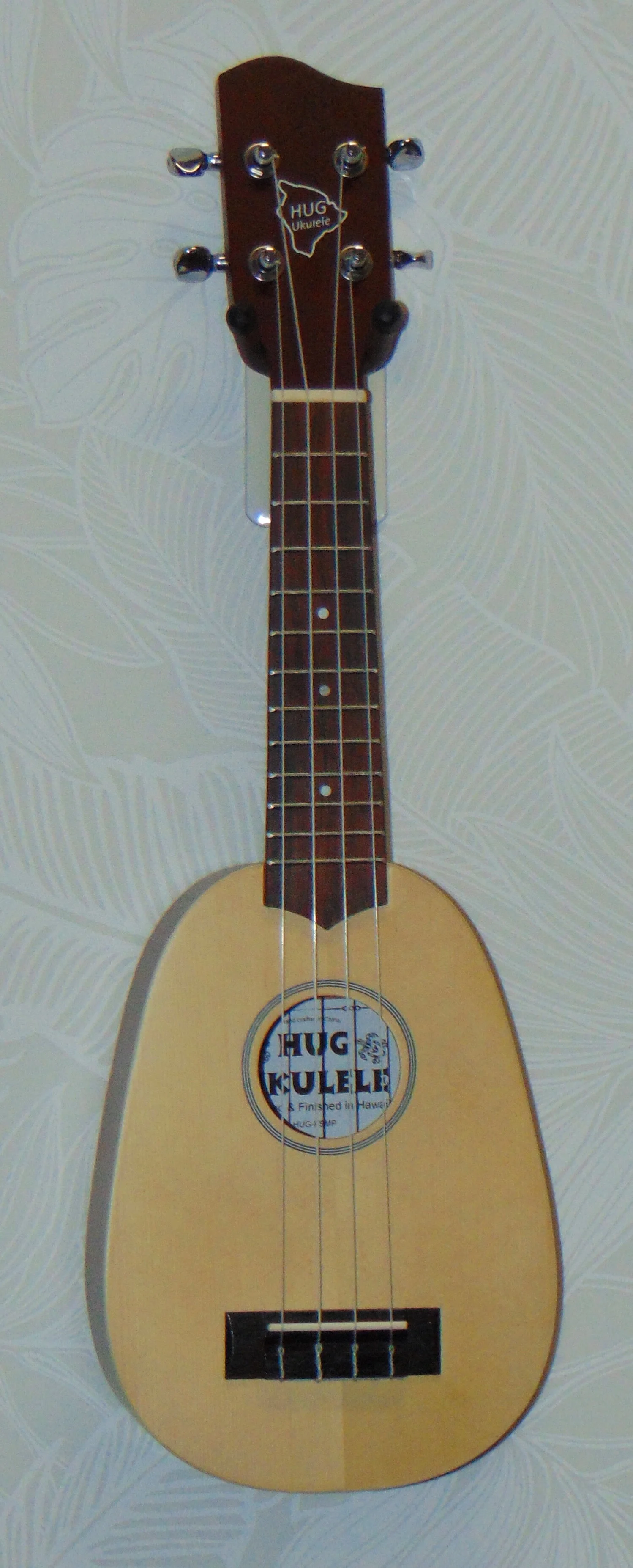 Spruce and Mahogany wood economy series ukuleles by HUG Ukulele