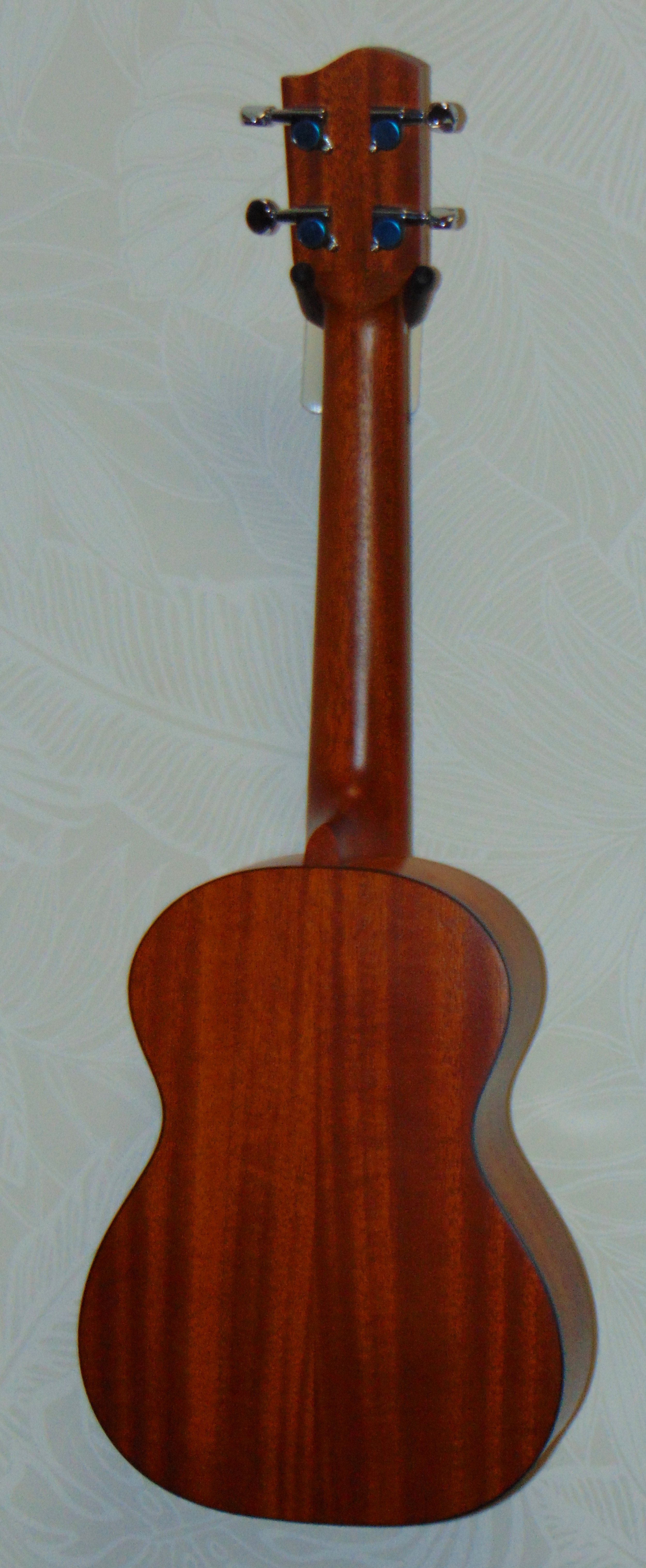 Solid Spruce and Mahogany Baritone Back View