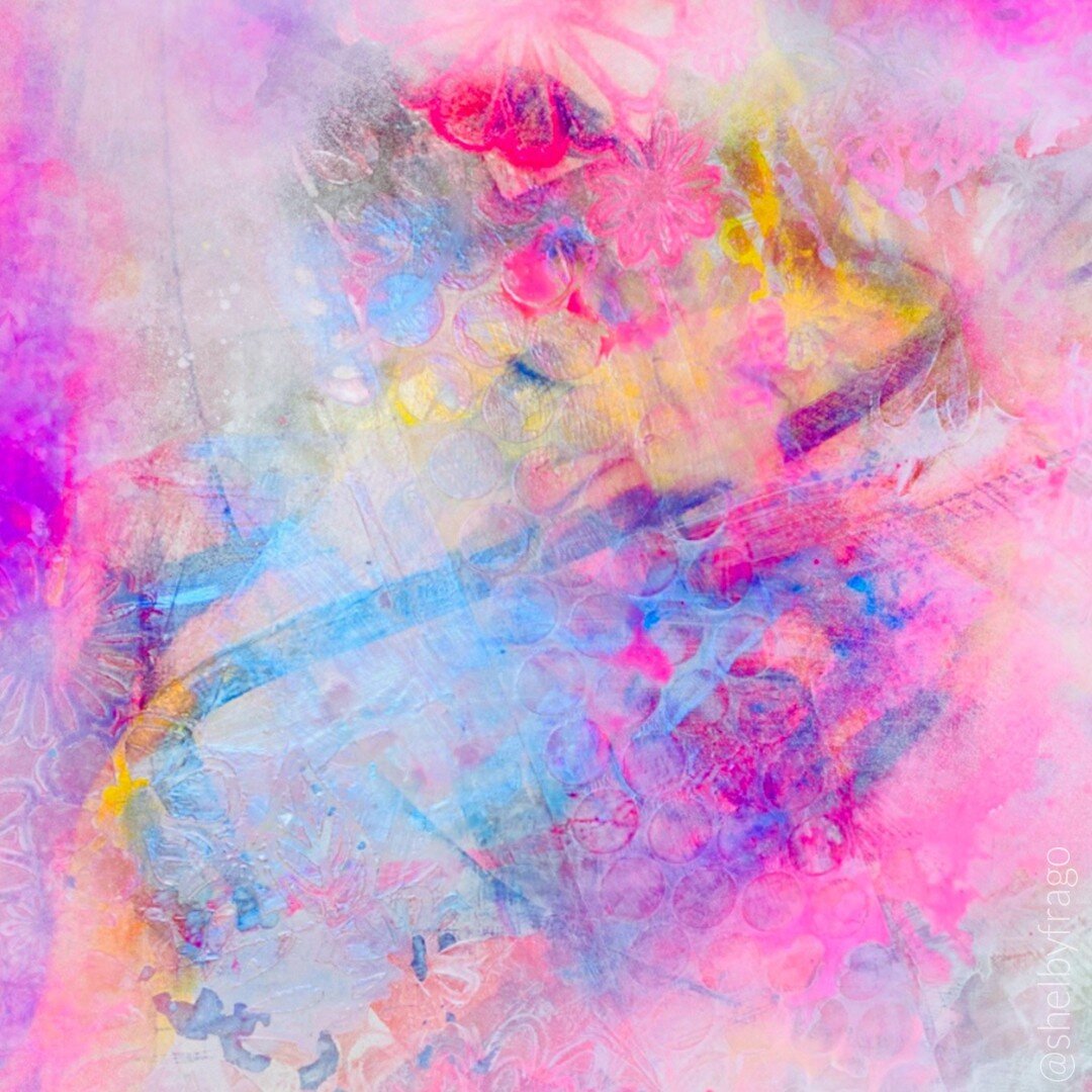 Happy Friday! This is me wishing you a bright and colorful weekend! This is what Intrepid Joy looks like to me. How about you? Have I ever mentioned to you how much I adore color? 😉🔥🦋✨❤️

#colorfulart #shelbyfrago #smile 
#createtonourish #healing