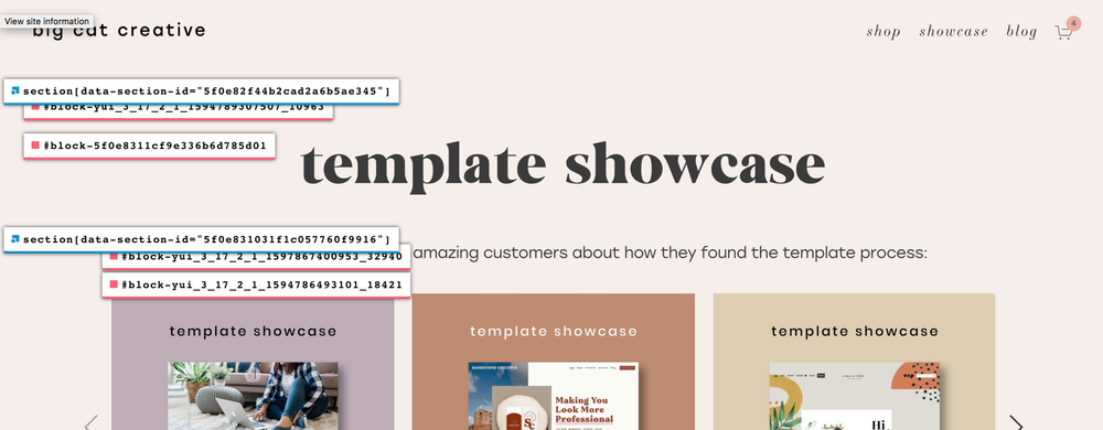 How To Create Anchor Links In Squarespace 7 1 And 7 0 Big Cat Creative Squarespace Templates
