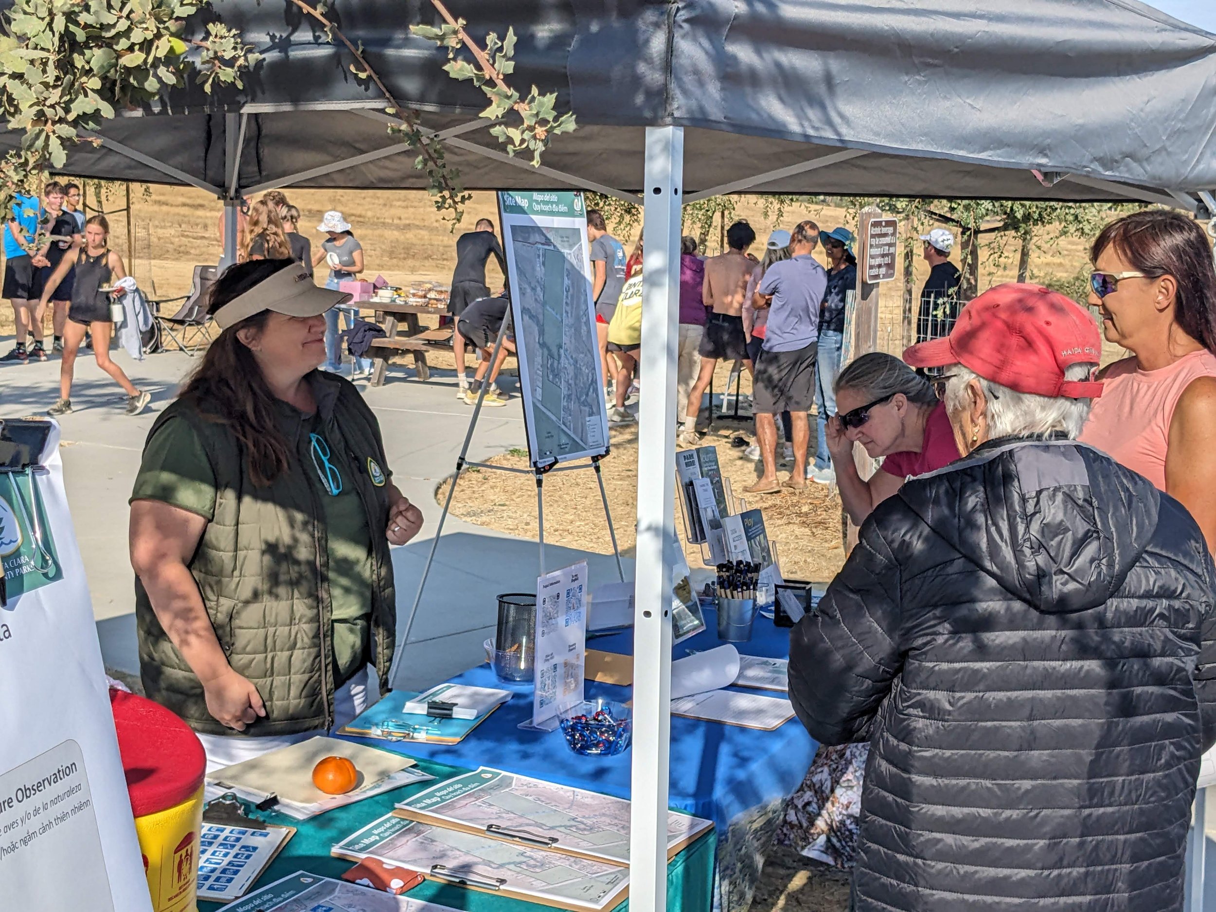 Fortini Trail Master Plan outreach event.