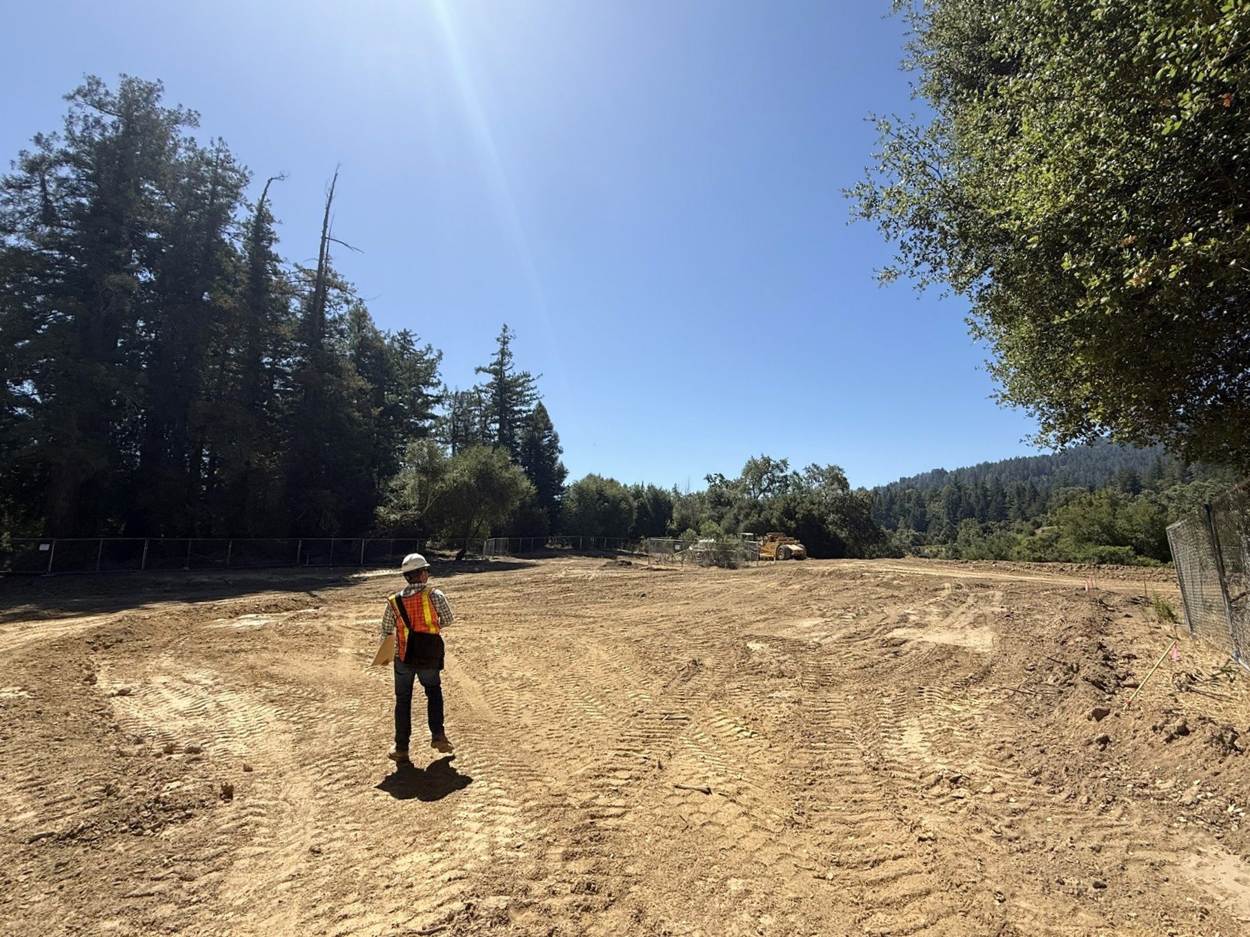Bear Creek site in construction.