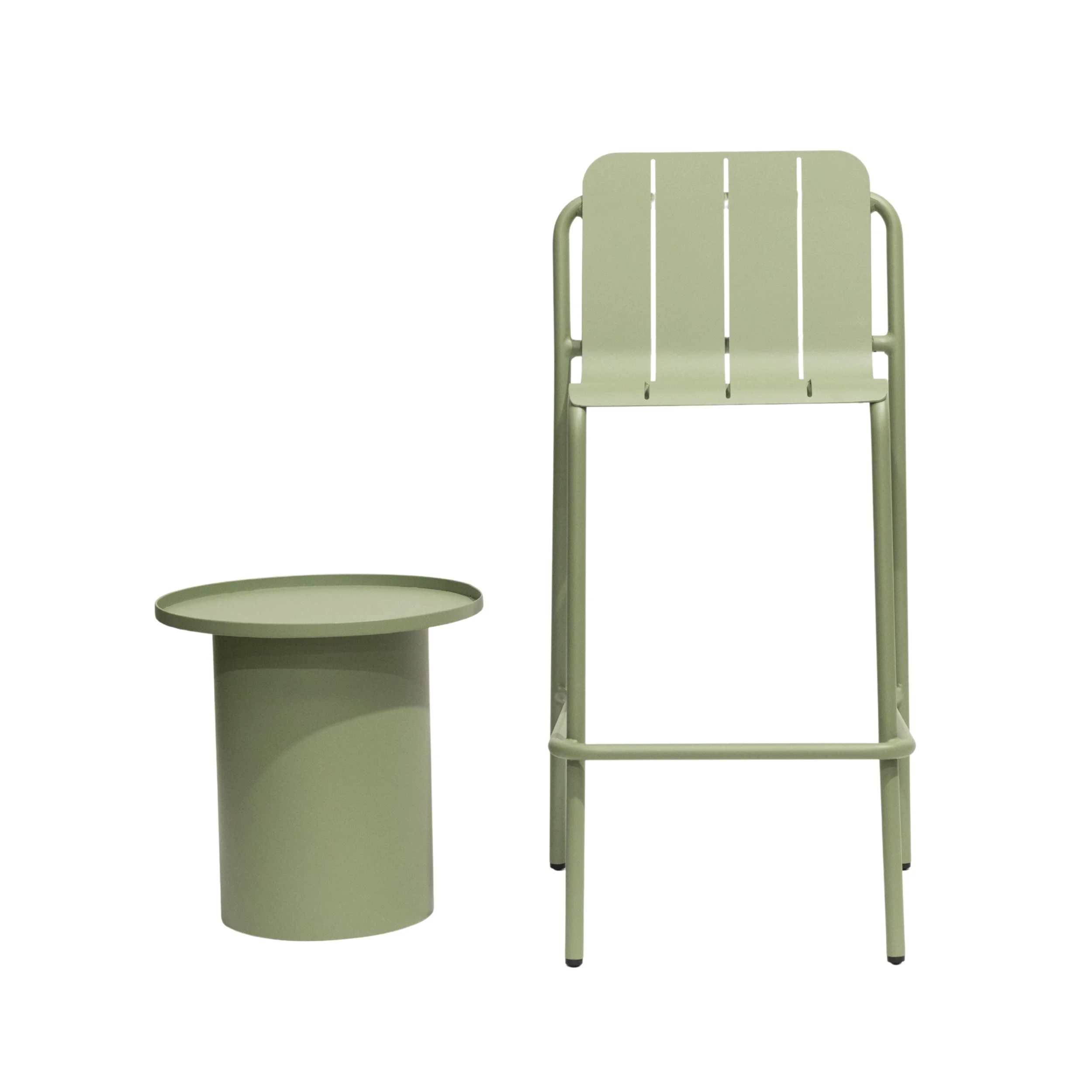 Comfortable sage barstools for event hire in Sydney and NSW, suited to weddings, corporate parties, and private functions.