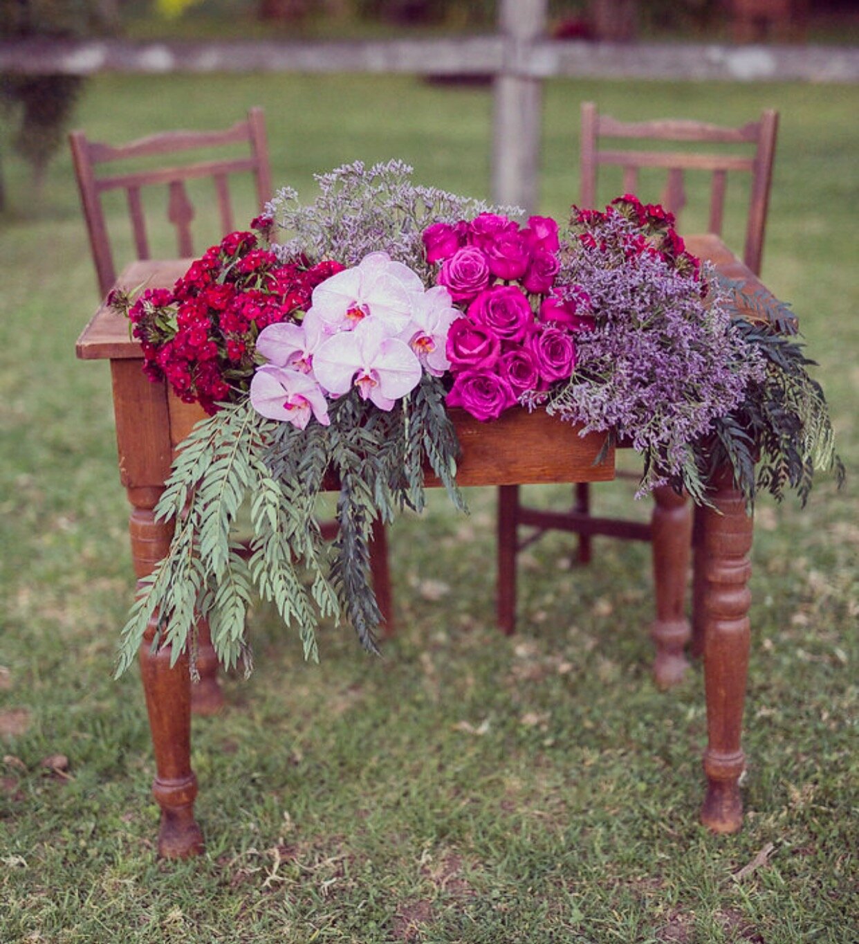 wedding hire sydney wooden signing tables