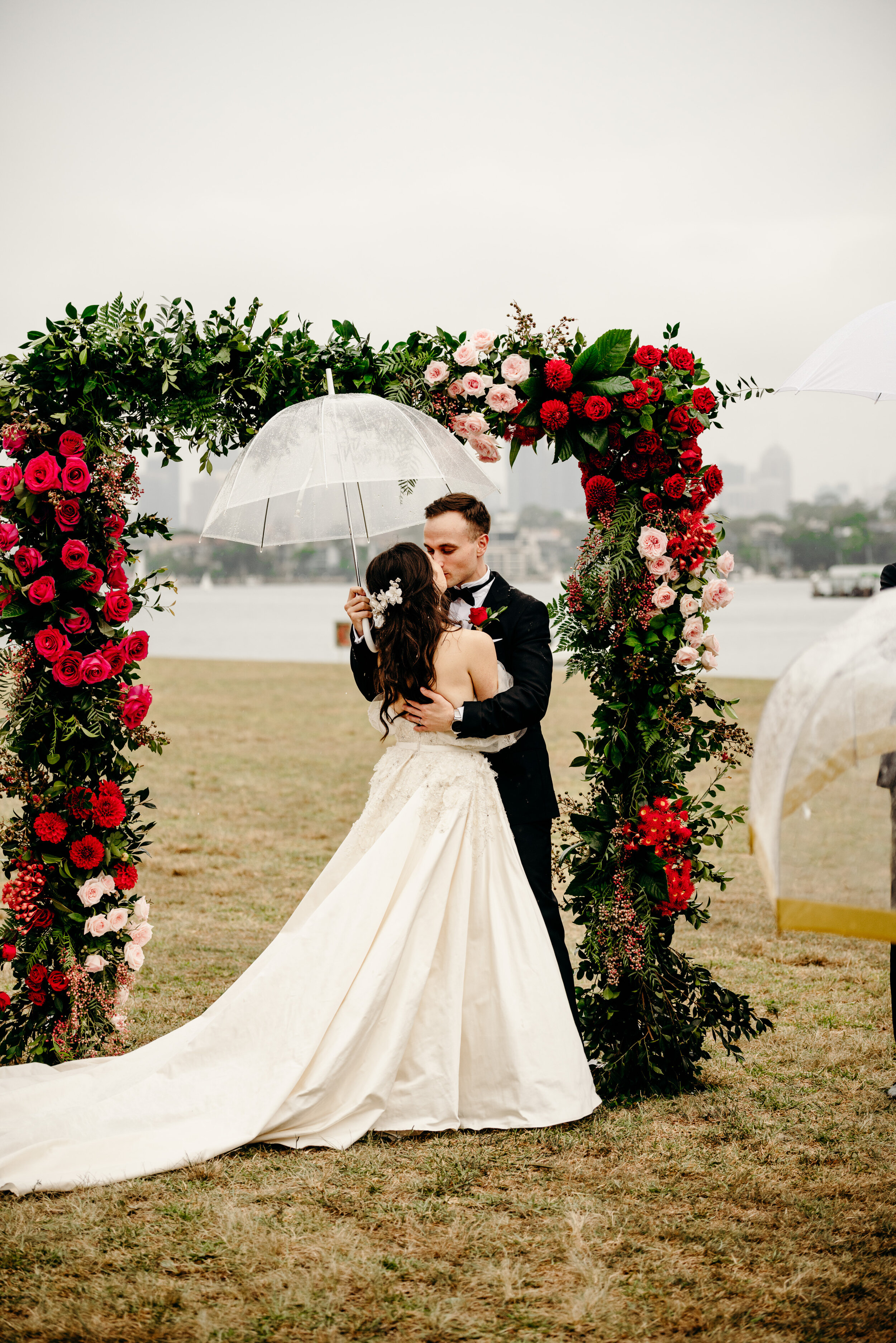 wooden arbour hire sydney wedding furniture