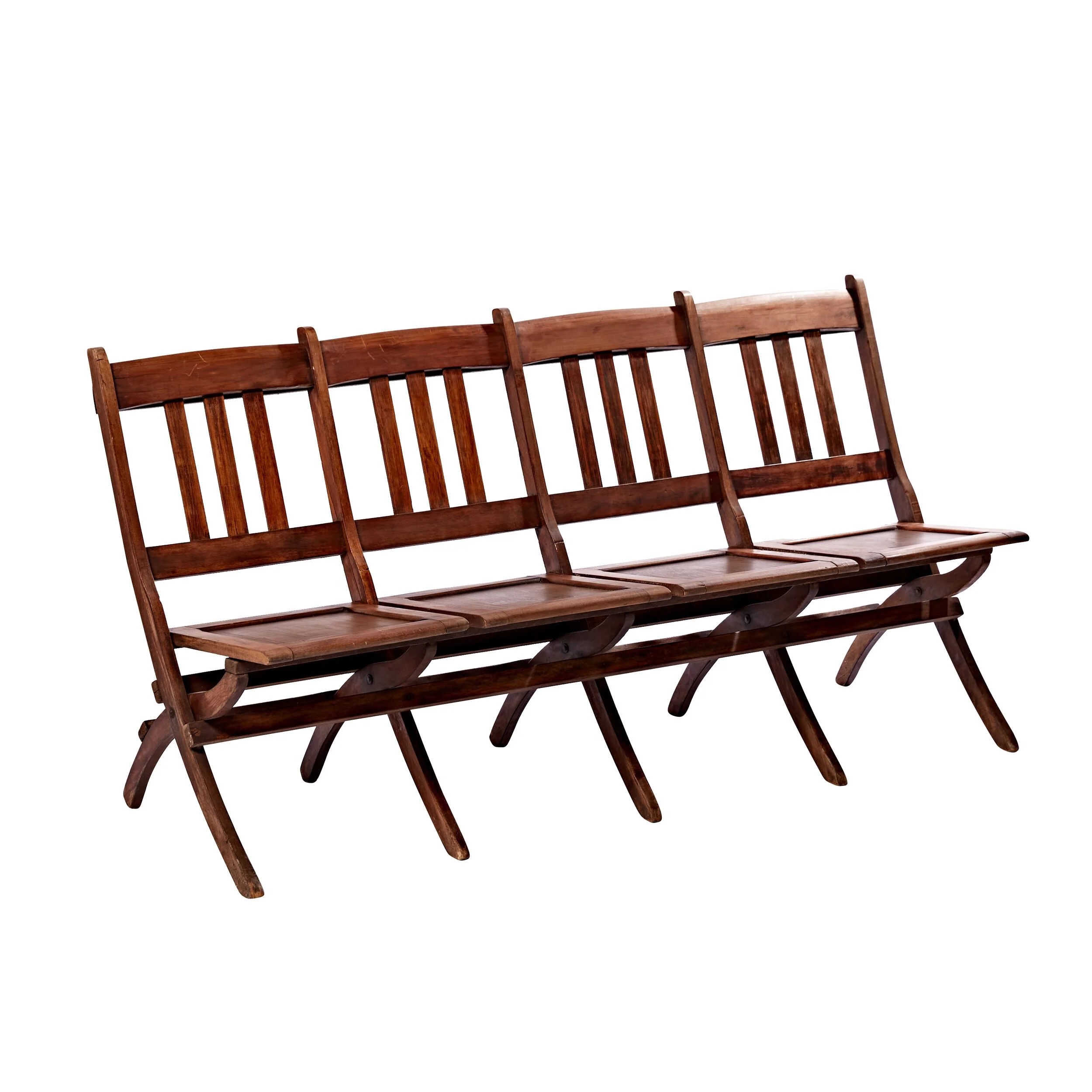 Antique theatre benches available for hire in Sydney and NSW, ideal for weddings, corporate events, and private functions.
