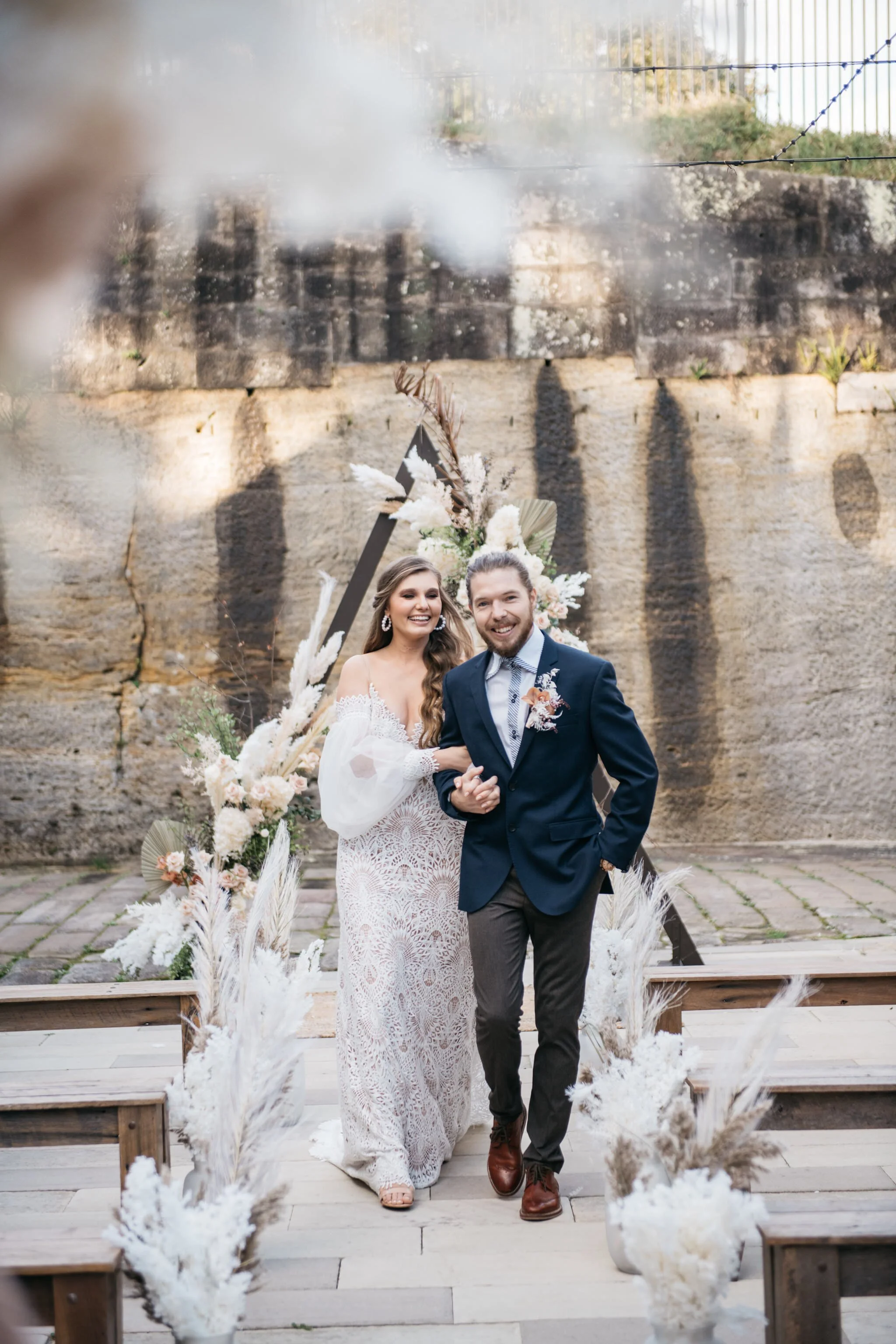 Rustic timber benches available for hire in Sydney and NSW, ideal for weddings, corporate events, and private functions.