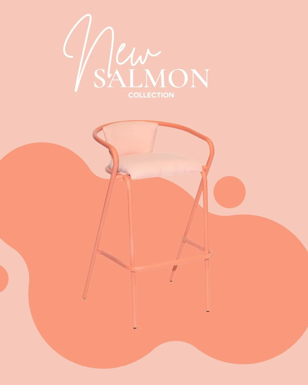 A touch of pink (or salmon!) can transform any space. 
Our new range proves you don’t have to play it safe! 
Bold, soft, or subtle. Pink works everywhere 🦩
#HYREEvents #EventStylingSydney #FurnitureHireSydney #WeddingFurnitureHireSydn