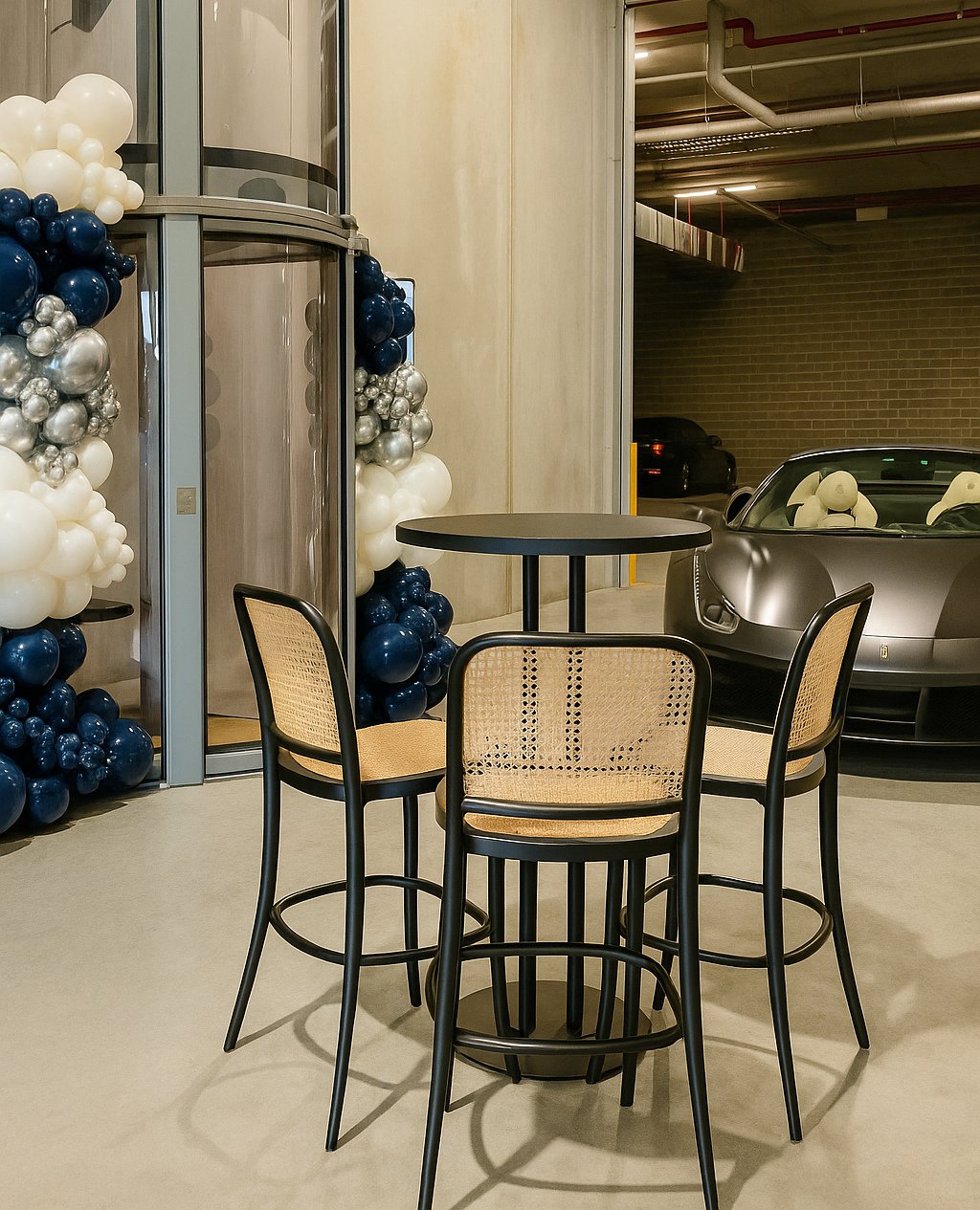 Our Black Rattan Bar Stools bring texture, style, and functionality to any setup. Perfect for bars, high tables, or lounge areas, they&rsquo;re versatile pieces that complement a range of event aesthetics.⁠
⁠
Did you know we also have matching Black 