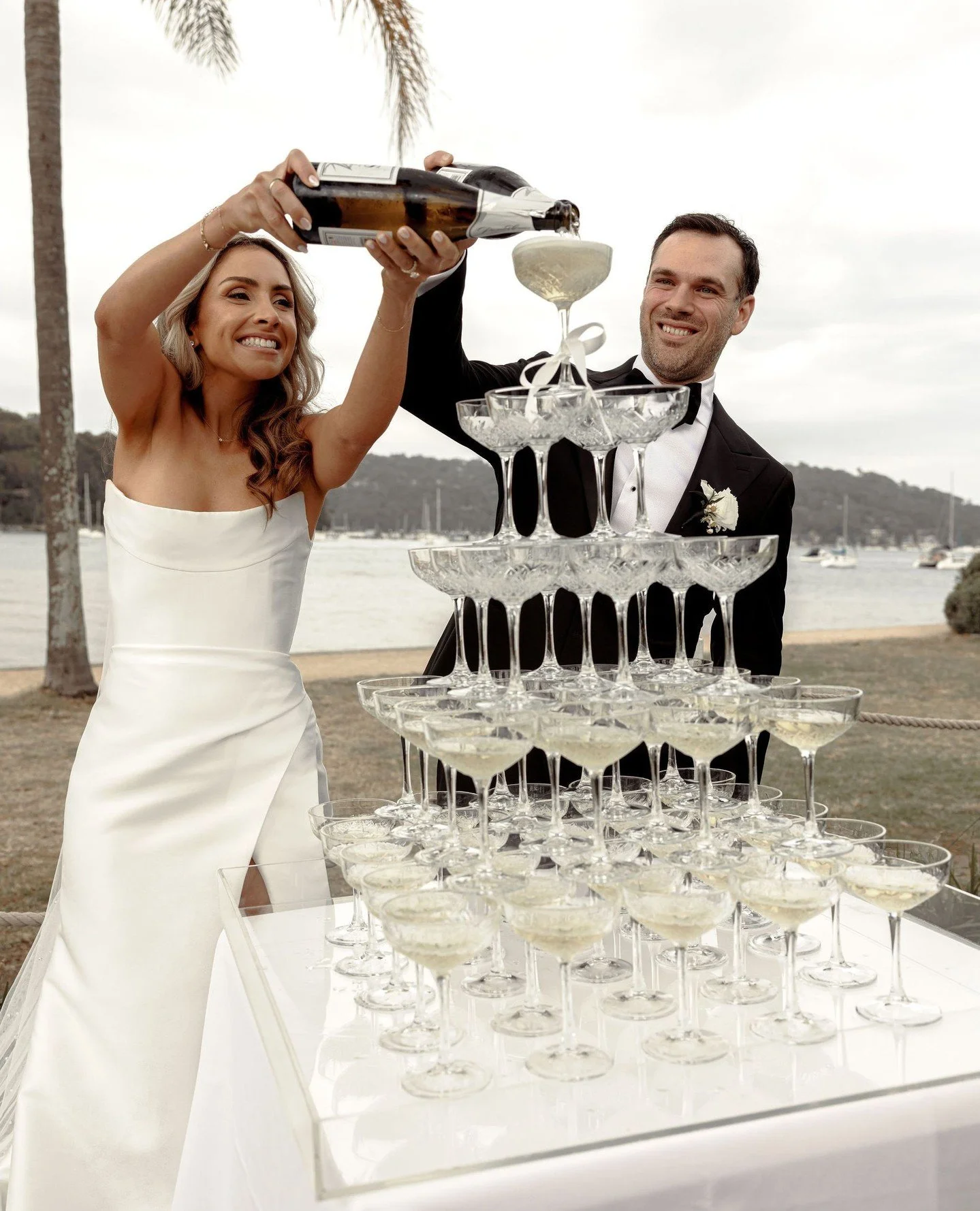 It&rsquo;s technically still silly season&hellip; so we&rsquo;re pouring accordingly 🥂⁠
⁠
#HYREEvents #ChampagneTower #PasadenaWeddings #EventStylingSydney #EventHireSydney #SydneyEvents #FurnitureHireSydney #SummerEvents #LuxeFurnitureHire #SydneyP