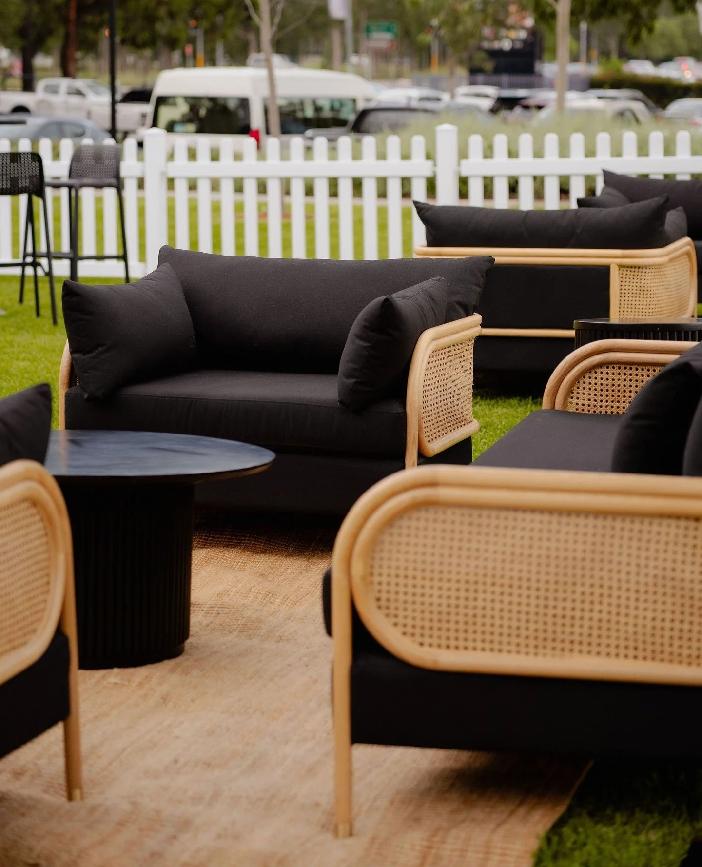 The Bas Lounge Set. Ultimate show stopper 👀⁠
⁠
#EventFurnitureHireSydney #WhiteFox #EventFurniture #BrandEvents #SydneyEventPros