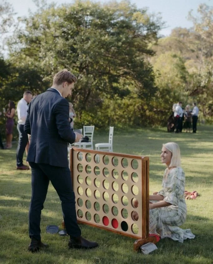 Subtle way to turn your guests into rivals ⁠
⁠
#hyreevents #lawngames #eventhire #gardenparty #cocktailhour #sydneyevents #eventstyling #partyhire #guestexperience #outdoorevents #eventinspo #summerparty #socialmoments #modernentertaining #weekendene