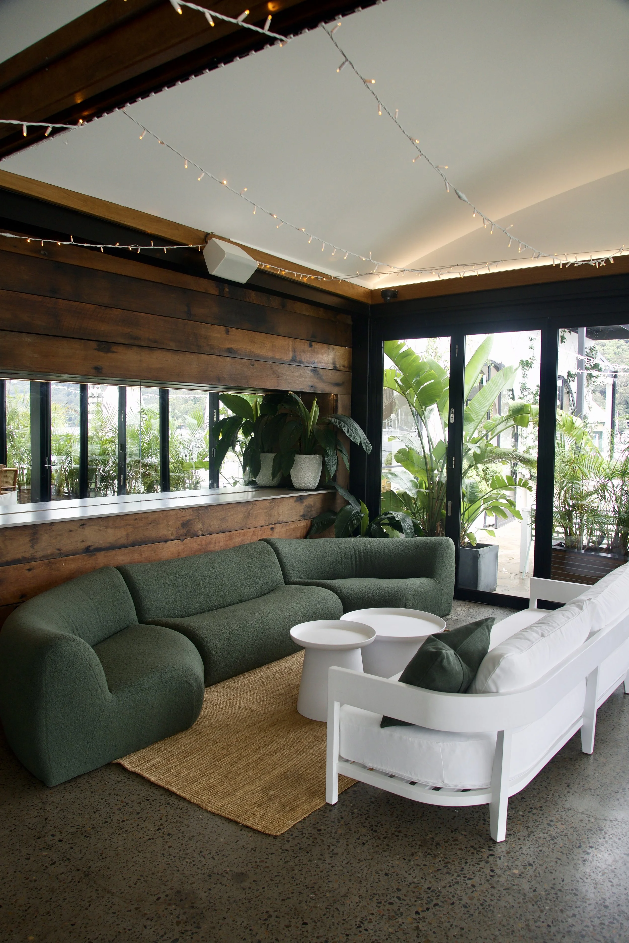 olive modular Lounge for hire in Sydney for corporate events and more. HYRE EVENTS