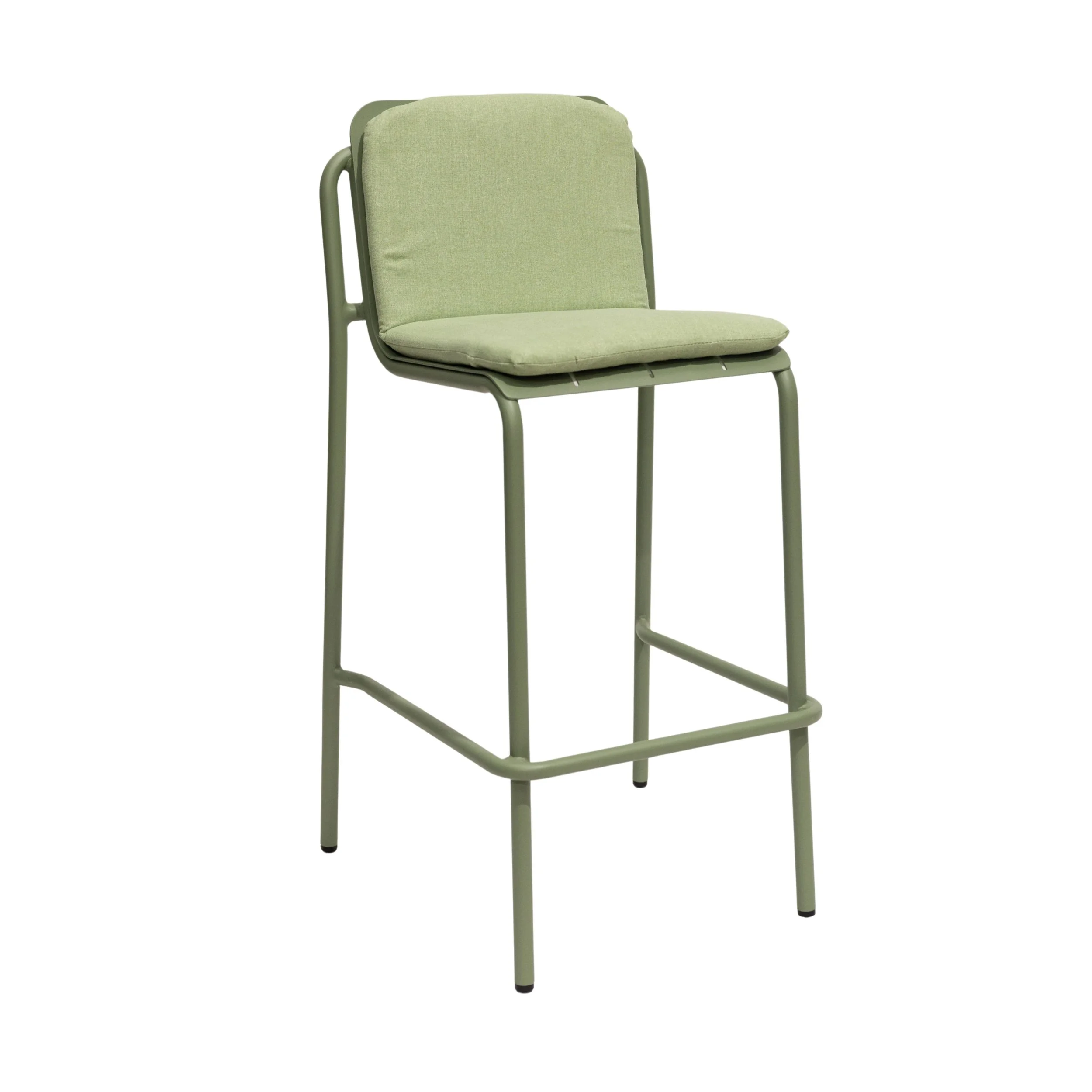 Comfortable sage barstools for event hire in Sydney and NSW, suited to weddings, corporate parties, and private functions.