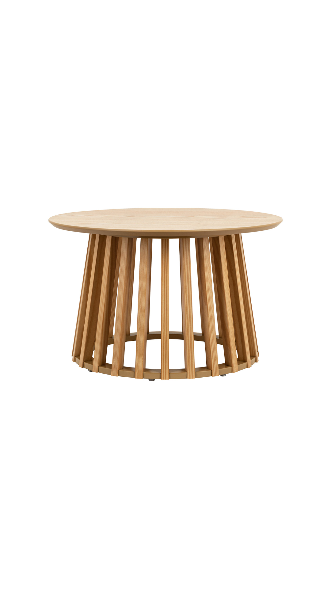 CHELSEA ROUND COFFEE TABLE - NATURAL