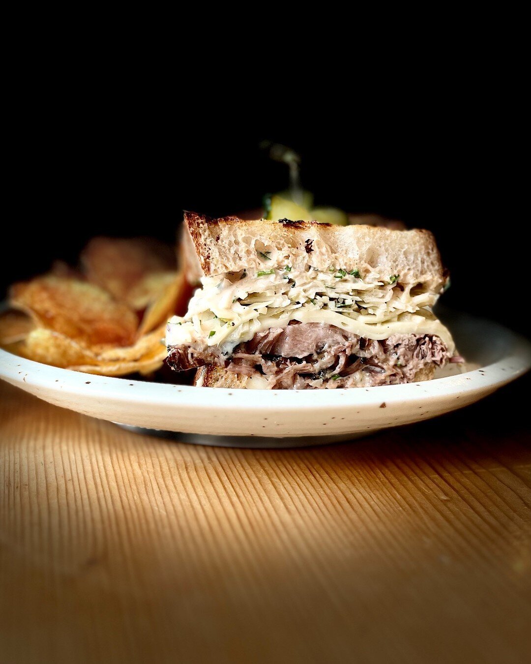 Back by popular demand, the Rueben is here! 

Served on our country loaf with pastrami, gruyere, sauerkraut, russian dressing, and a pickle.  As always, everything is prepared from scratch in-house using the highest quality ingredients and made with 