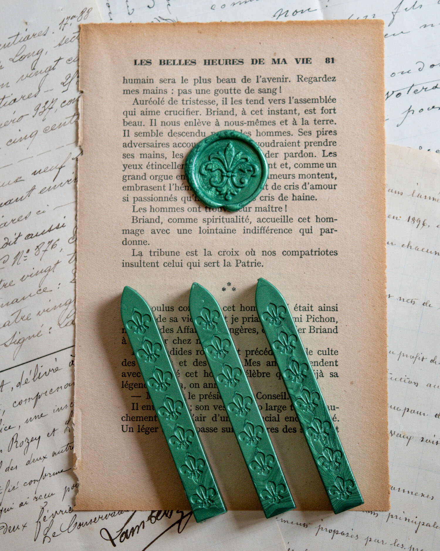 Emerald Green Sealing Wax Stick – sealingwaxstamp