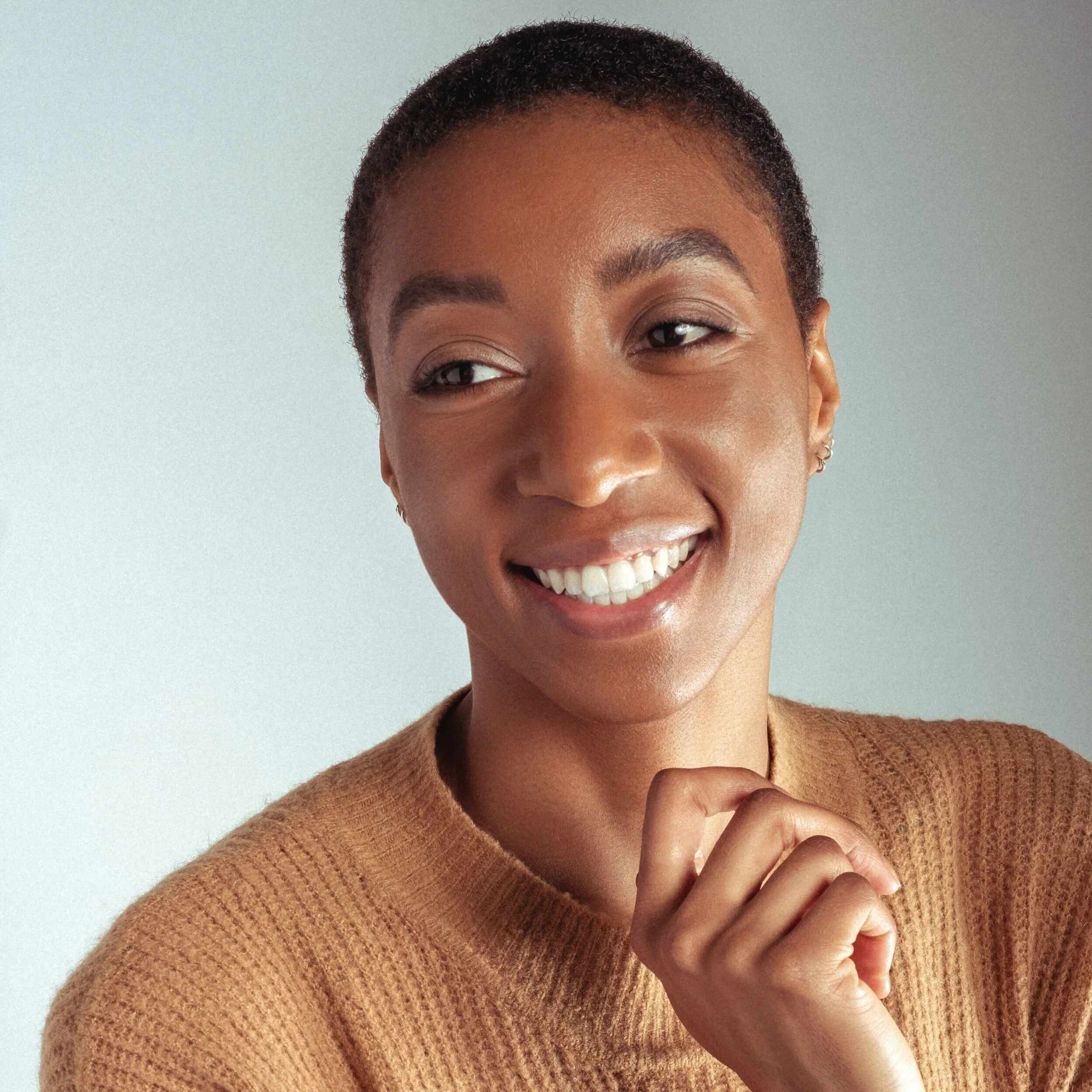 simple everyday natural clean makeup for black skin