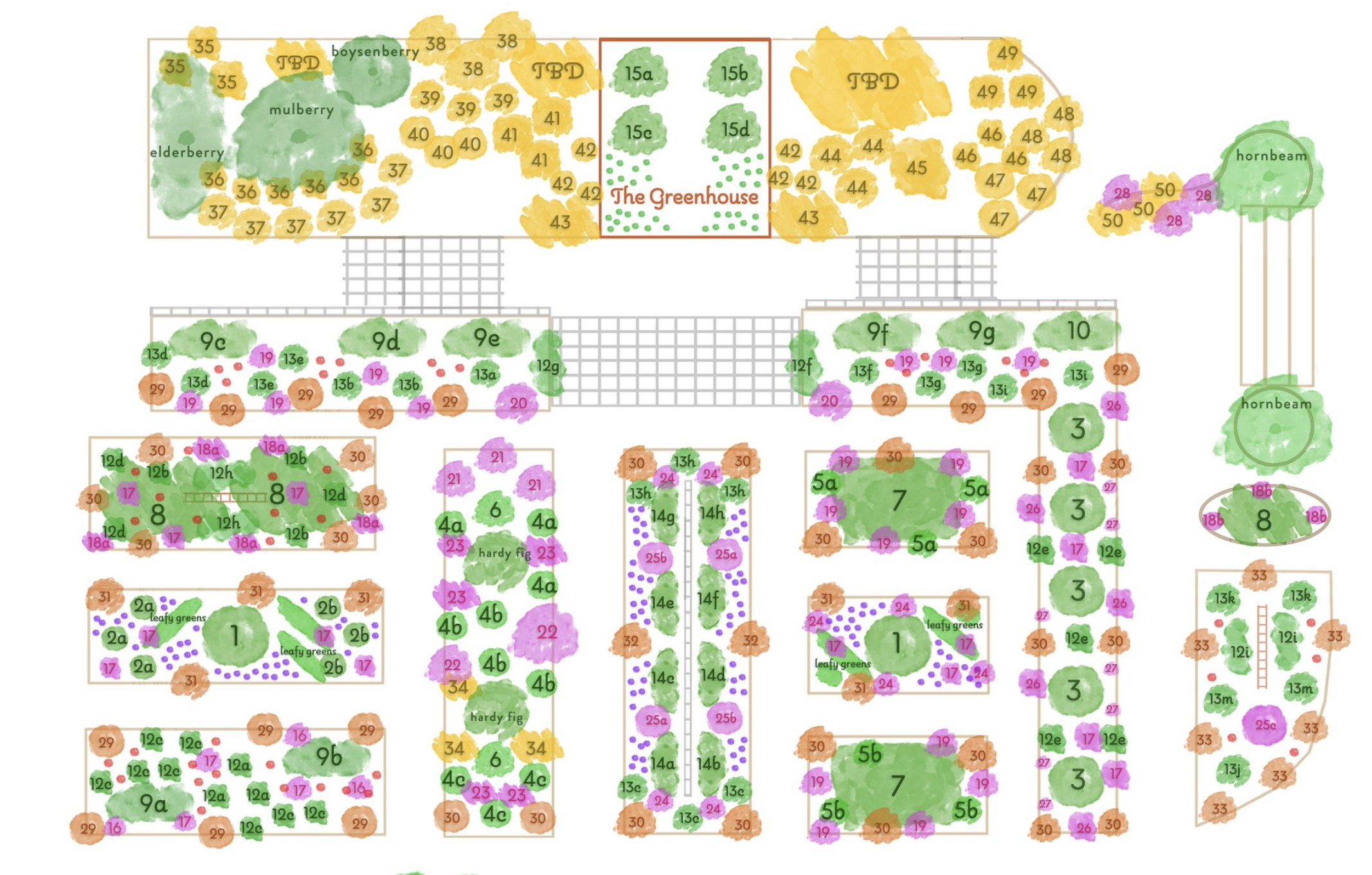 The 2025 Redleaf Garden Plan