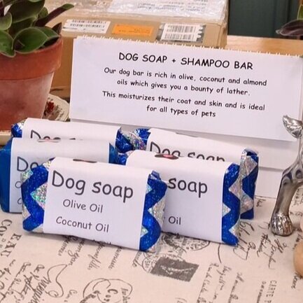 DOG SOAP + SHAMPOO BAR