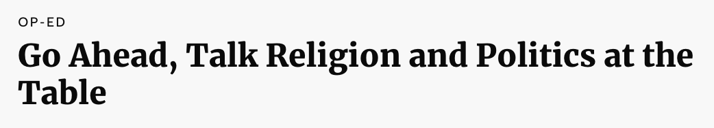 OP-ED by Dr. Robert Jensen