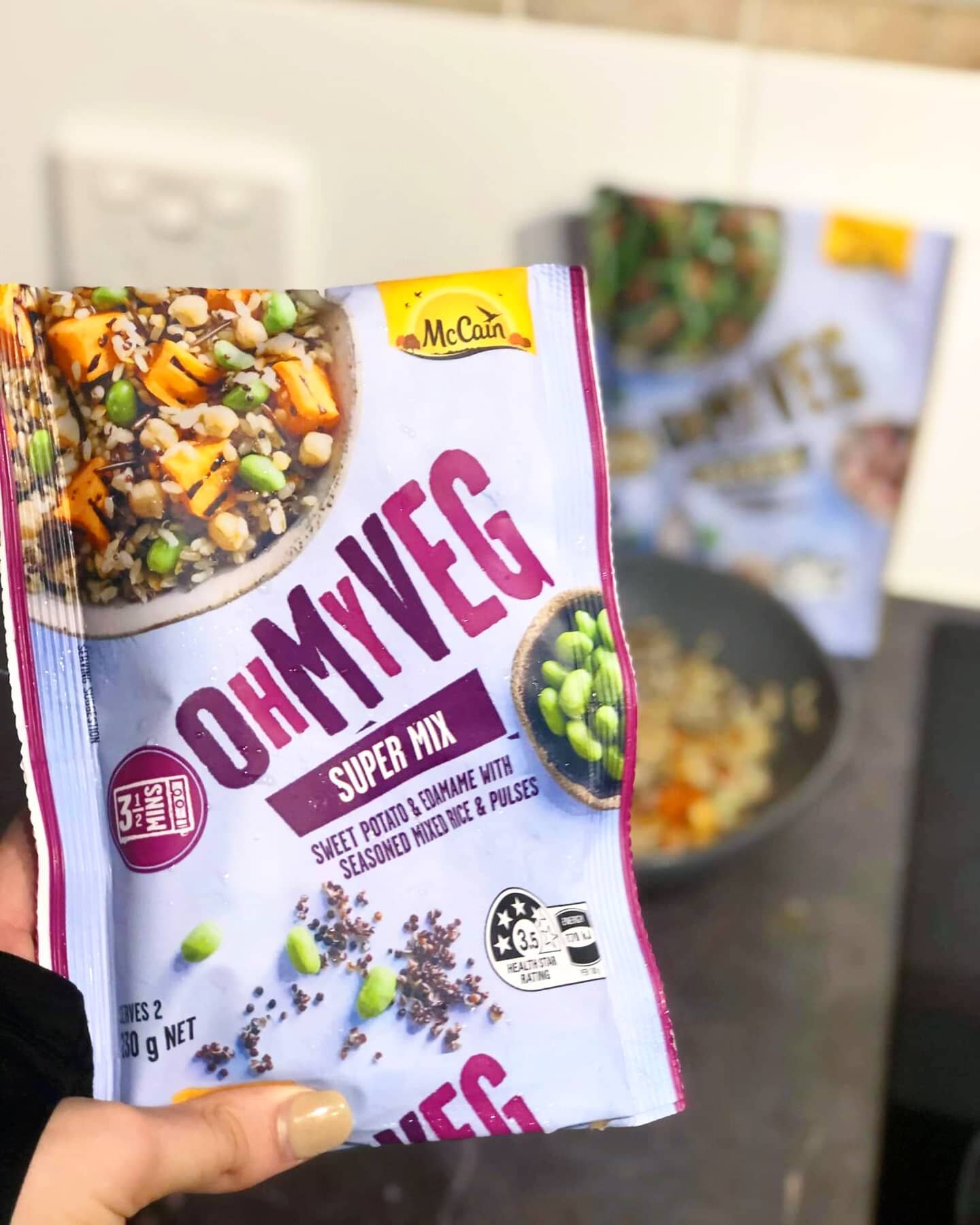 Oh My Veg! 😱🤪
 
Preparing meals with limited time is something our dietitians can sympathise with, so when we came across this product we had to spread the word! McCains have recently released the &ldquo;Oh My Veg&rdquo; range, which are easy and c