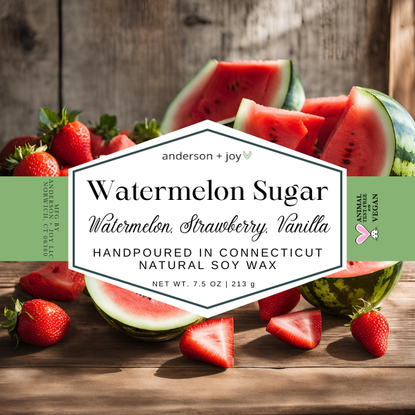 Watermelon Sugar - Natural Soy Candle