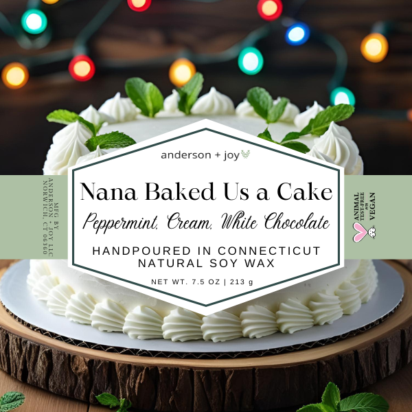 Nana Baked Us a Cake - Natural Soy Candle