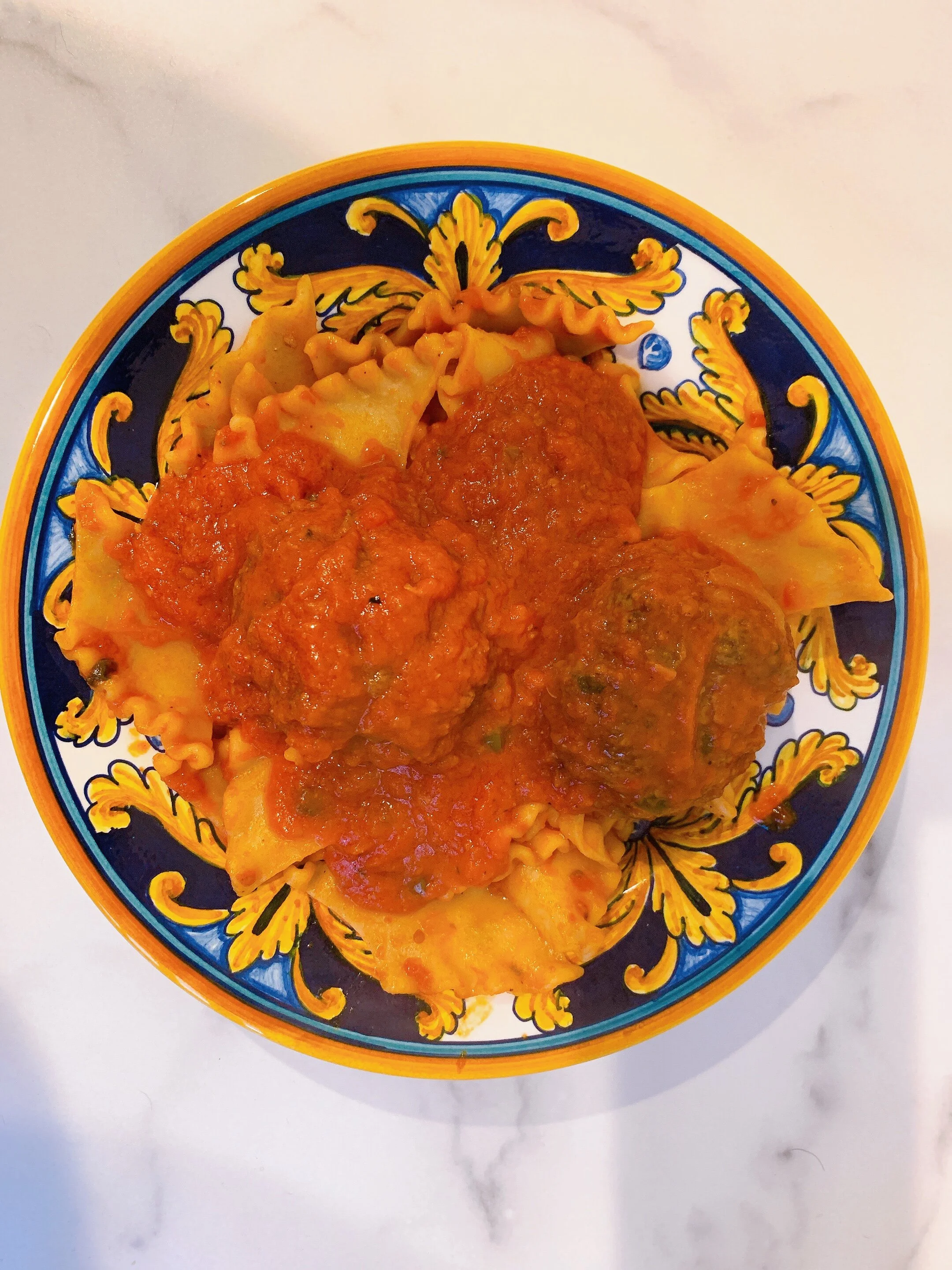 Baked Italian Style Meatballs