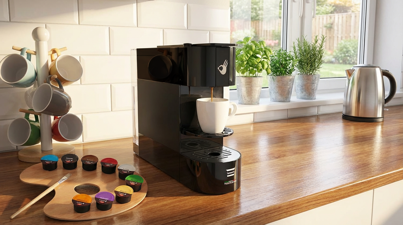 create a scene of the coffee machine in a house kitchen.png