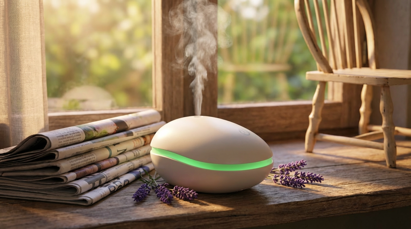 create a scene for this aroma diffuser.png