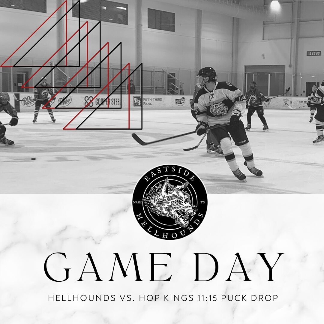 Late night tilt against the Hop Kings tonight at 11:15. We will see you night owls later. Let&rsquo;s Go Hounds!

aWoOoO!!
.
.
.
#eastsidehellhounds #onyourtrail #beerleaguehockey
