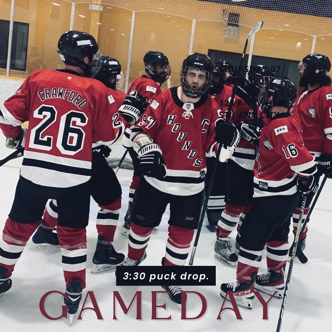 Hockey is back and we are hyped to play today. Blessed with a 3:30 puck drop today against the Slapshot Supremes. Can&rsquo;t wait to see ya. LFG.

aWoOoO!!
.
.
.
#eastsidehellhounds #onyourtrail #violentgentlemen #beerleaguehockey