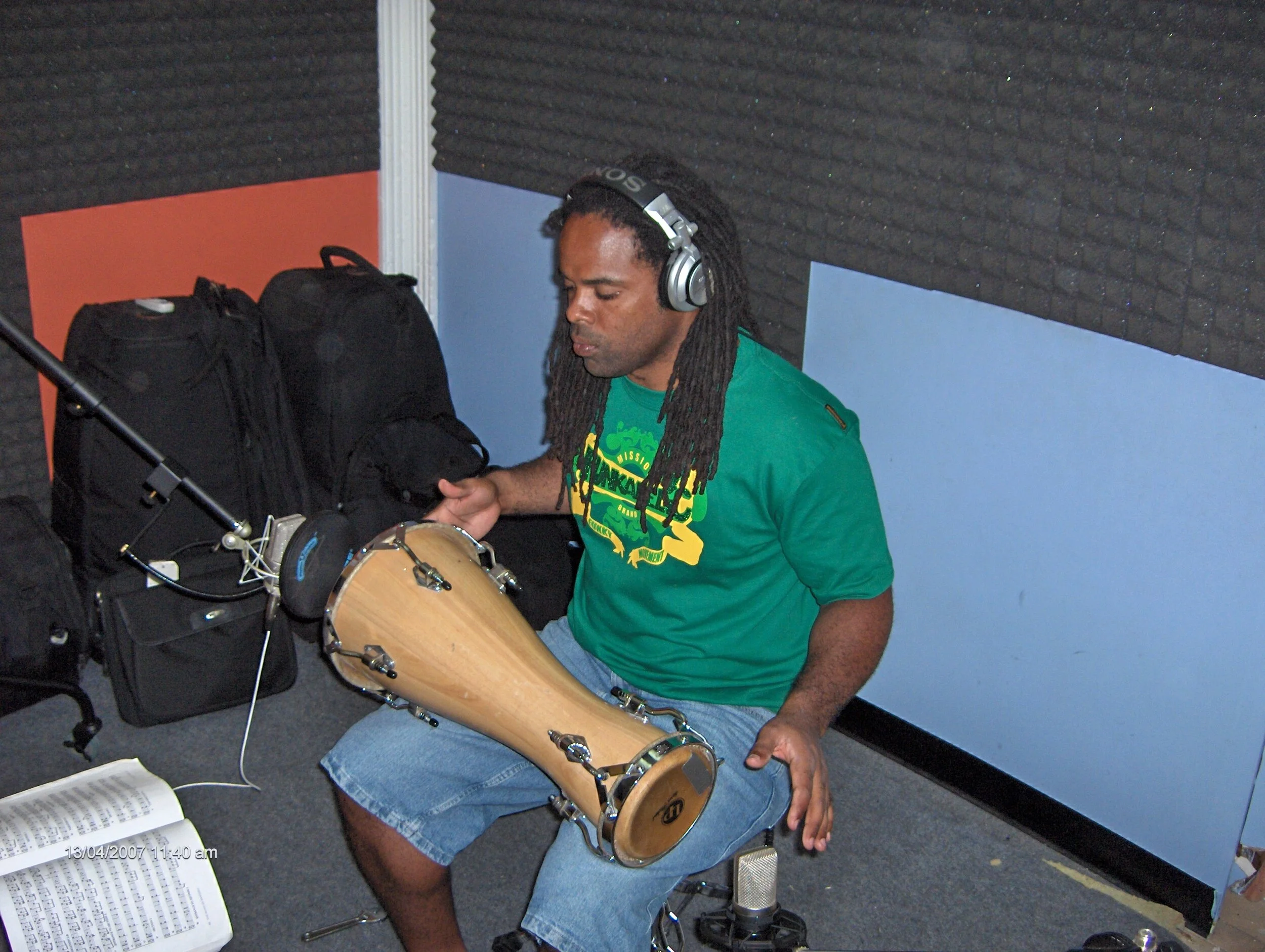 Percussionist Coco from Calle 13