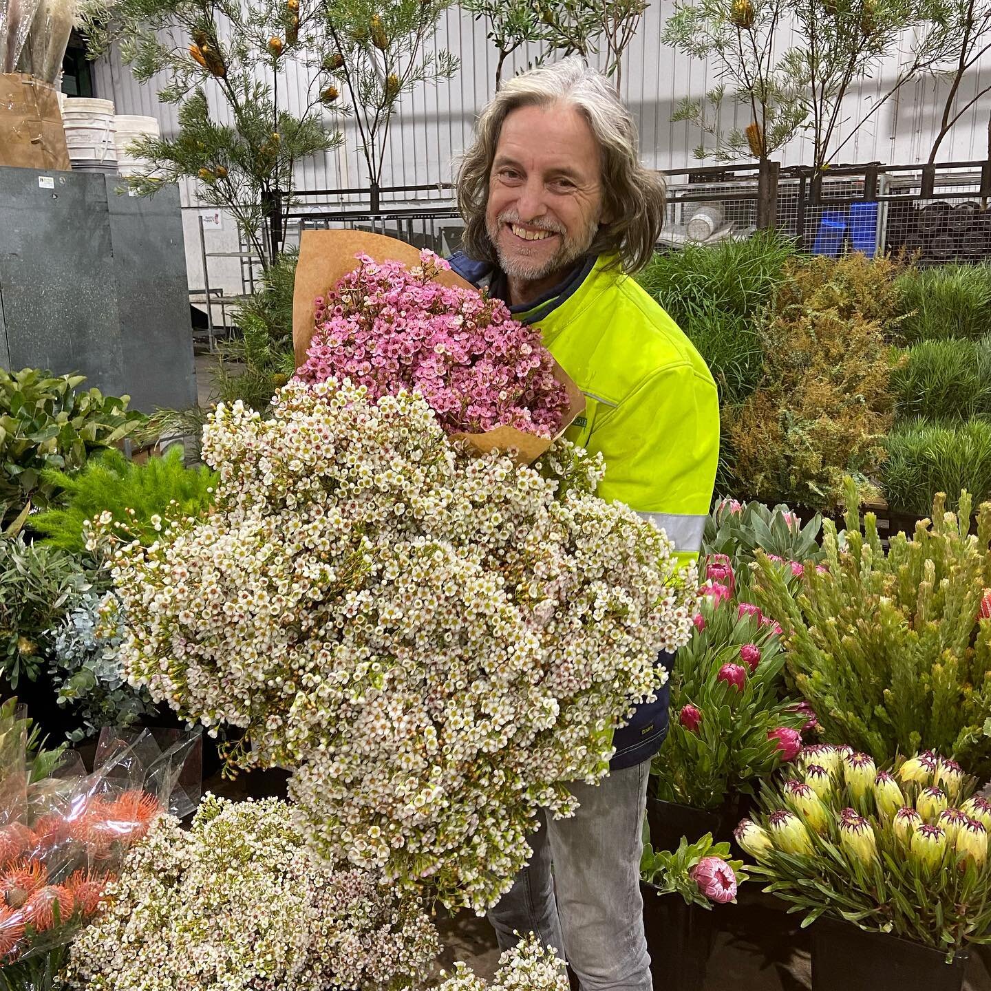 Winter market #eastcoastswildflowers #sydneyflowermarket