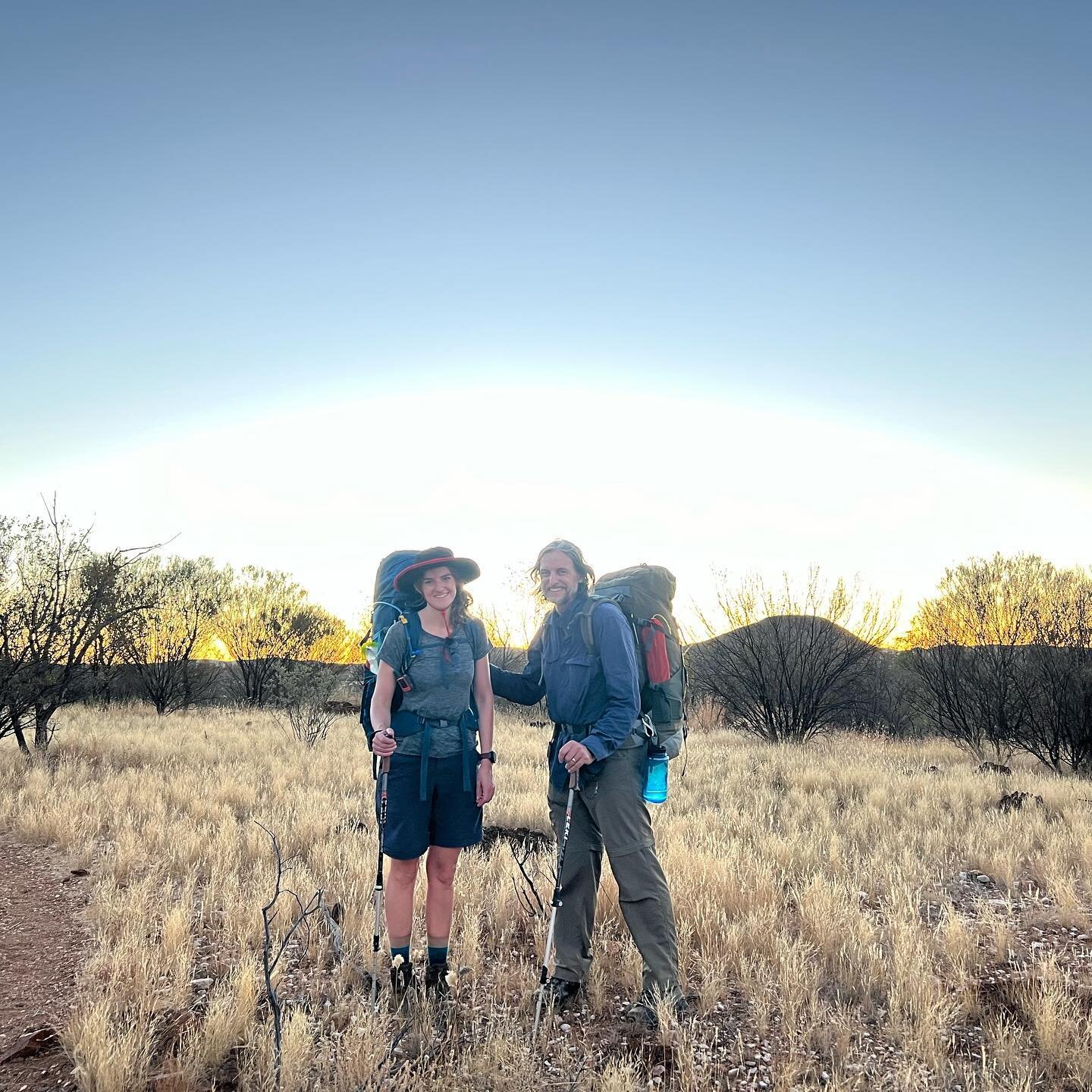 #larapintatrail #alicesprings to #mtsonder 14days 230km hike with @mirandarosescott wonderful adventure, quiet challenging at times but incredible to be in the #westmacdonnellranges. Lovely to see the flora,the mountains ranges, gouge&rsquo;s, waterh
