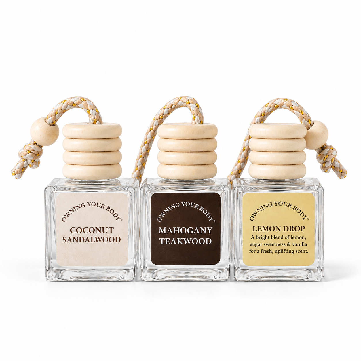 Organic Botanical Car Diffuser | Non-Toxic Air Care