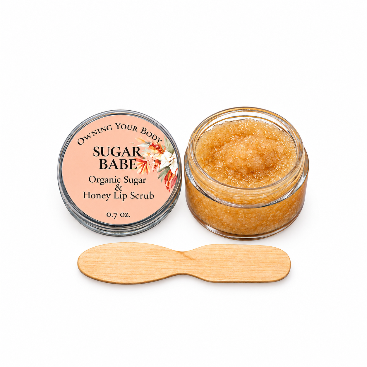 Sugar Babe Exfoliating & Hydrating Organic Lip Scrub