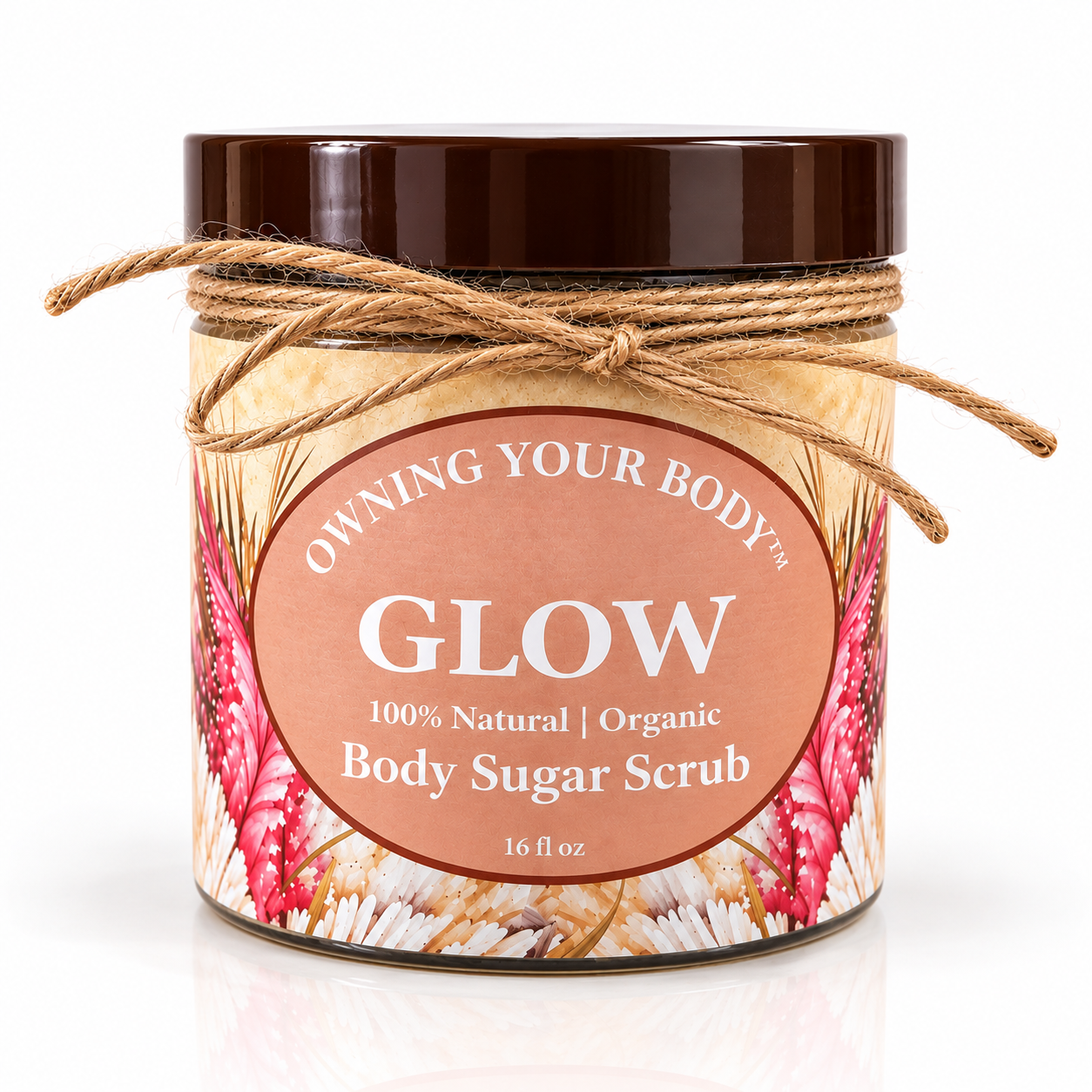 Organic Revitalizing Sugar Scrub (16 oz)
