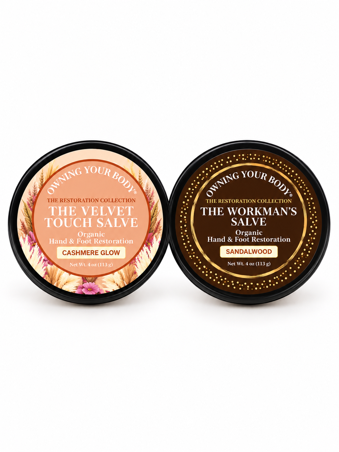 Organic Hand & Foot Restoration Salve (4 oz)