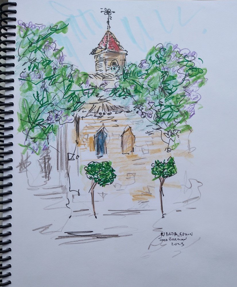 Sketch in Ubeda