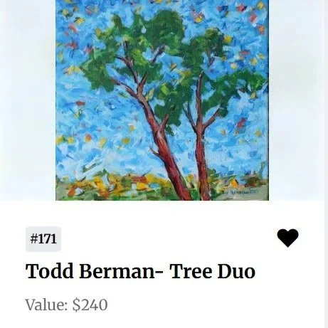 The auction has begun online and will culminate in person at SOMArts on September 10.