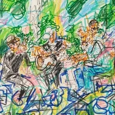 The Hardly Strictly Bluegrass festival is a wonderful free concert in Golden Gate Park. Here are my drawings of the bands there.