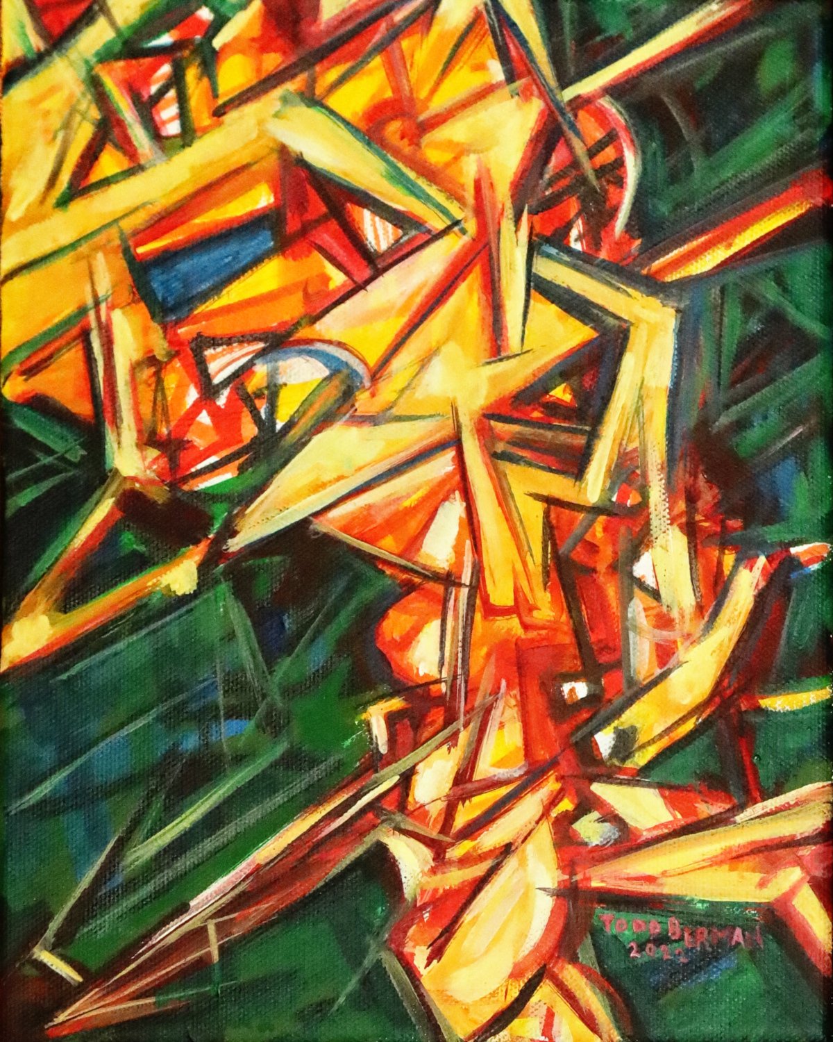 Calibrated
:::
acrylic on canvas, 8” x 10”, 2022