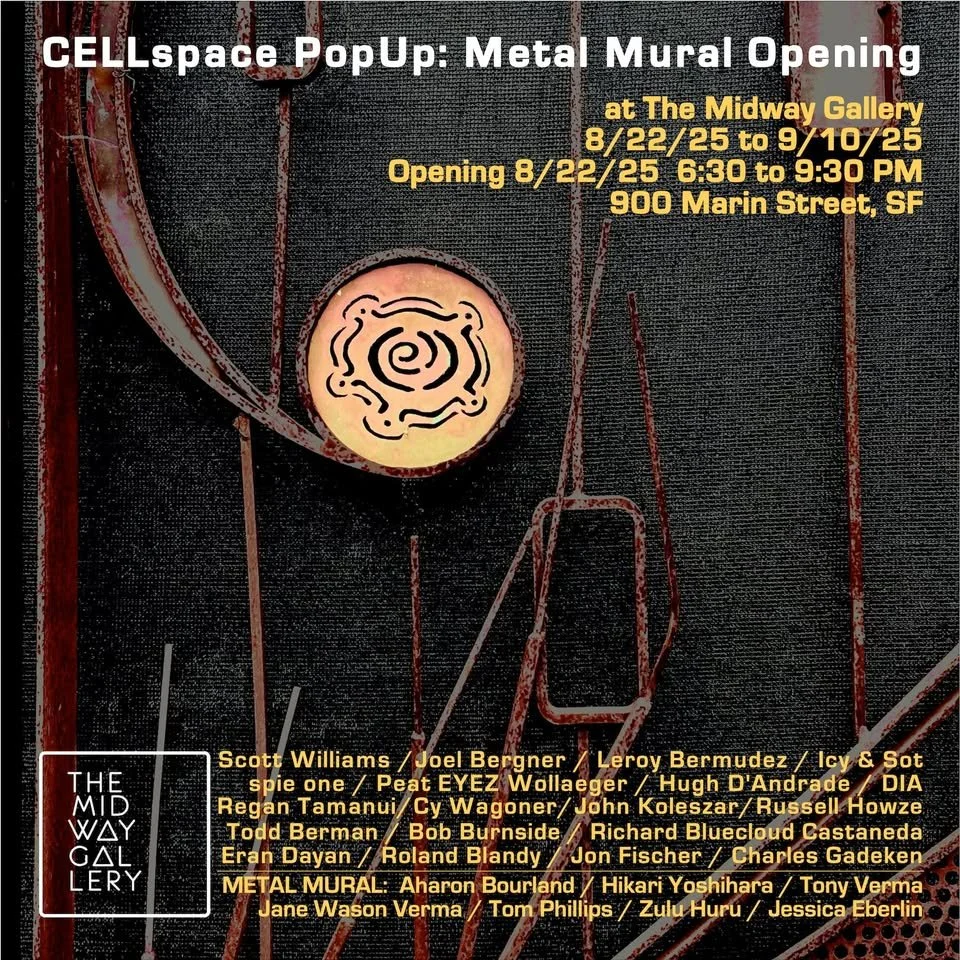 CELLspace PopUp: Metal Mural Opening